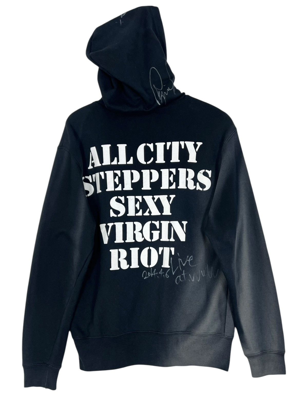 Band Tees × Japanese Brand ALL CITY STEPPERS SEXY VIRGIN RIOT ALBUM TOUR HOODIE Size US M / EU 48-50 / 2 - 1 Thumbnail