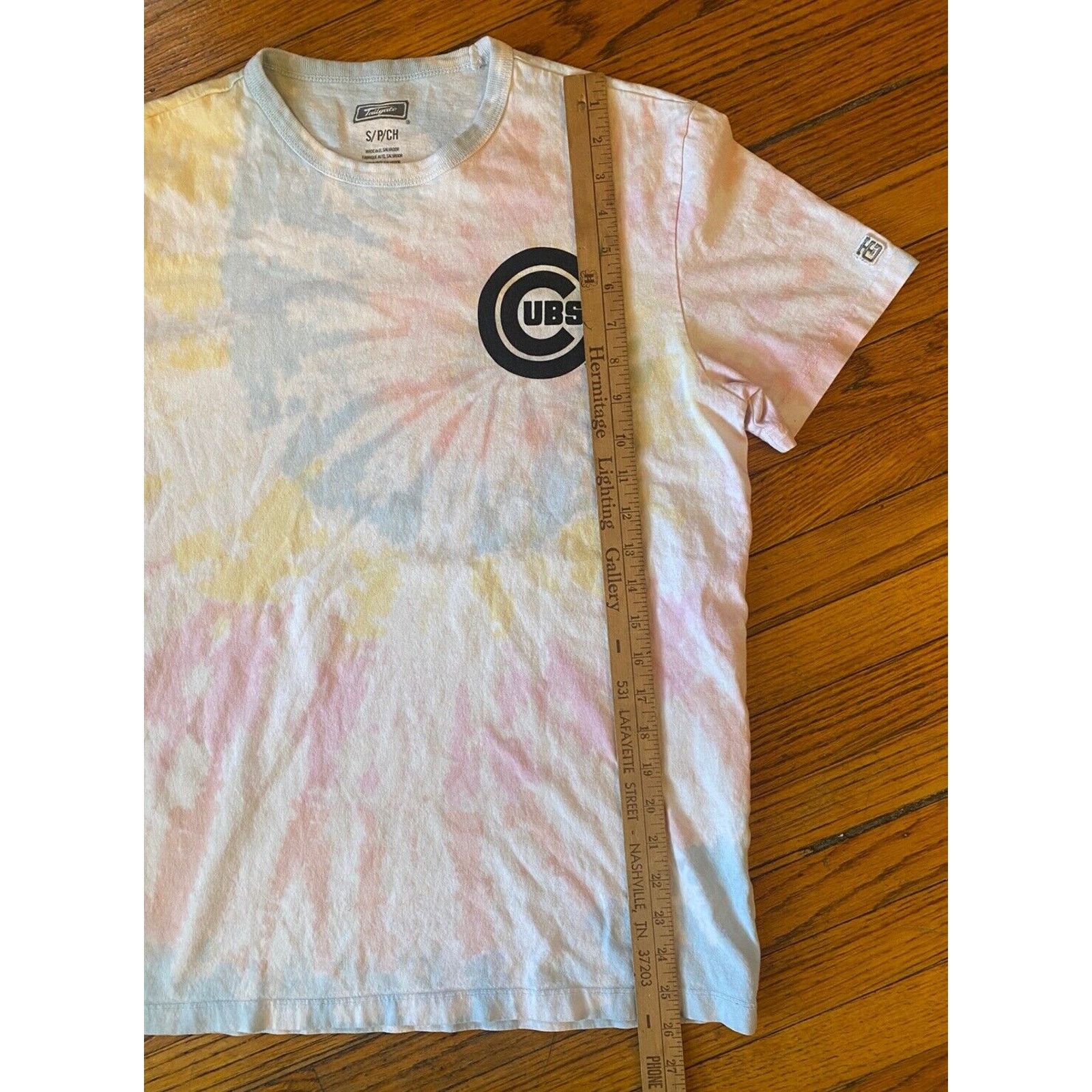 New Era Chicago Cubs Majestic MLB Women's Small Tie Dye Shirt Jersey Size S / US 4 / IT 40 - 6 Thumbnail