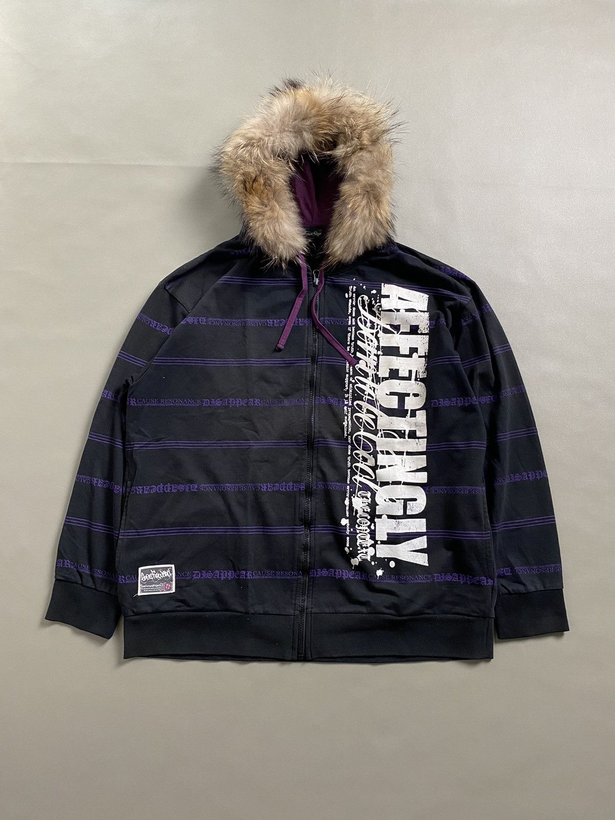 Hysteric Glamour Time Step Poem Fur Hoodie IfsixLgb Style Size US XL / EU 56 / 4 - 1 Thumbnail