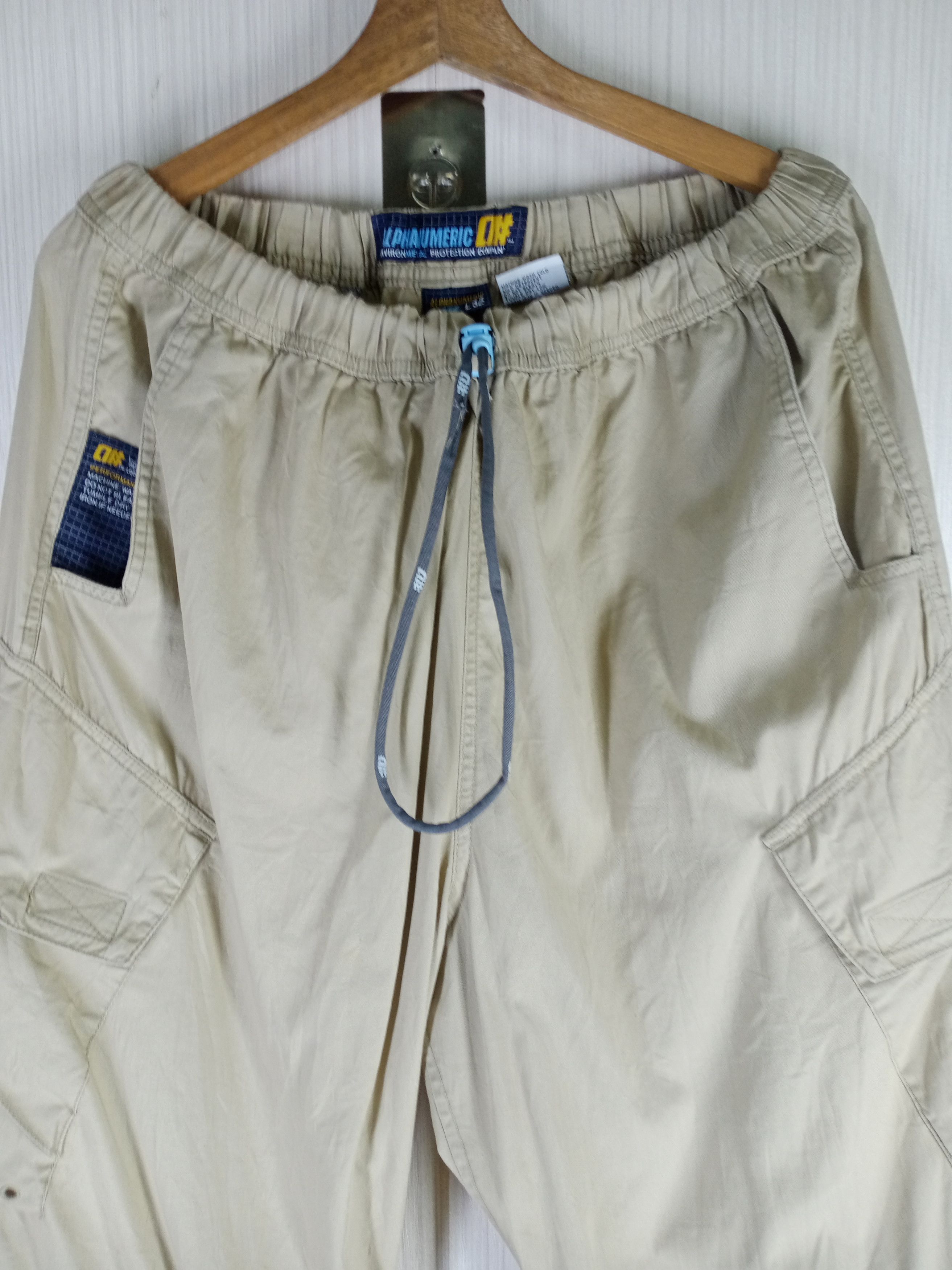 Alphanumeric Vintage Alphanumeric Clothing 2in1 Cargo Pants Size US 39 - 3 Thumbnail