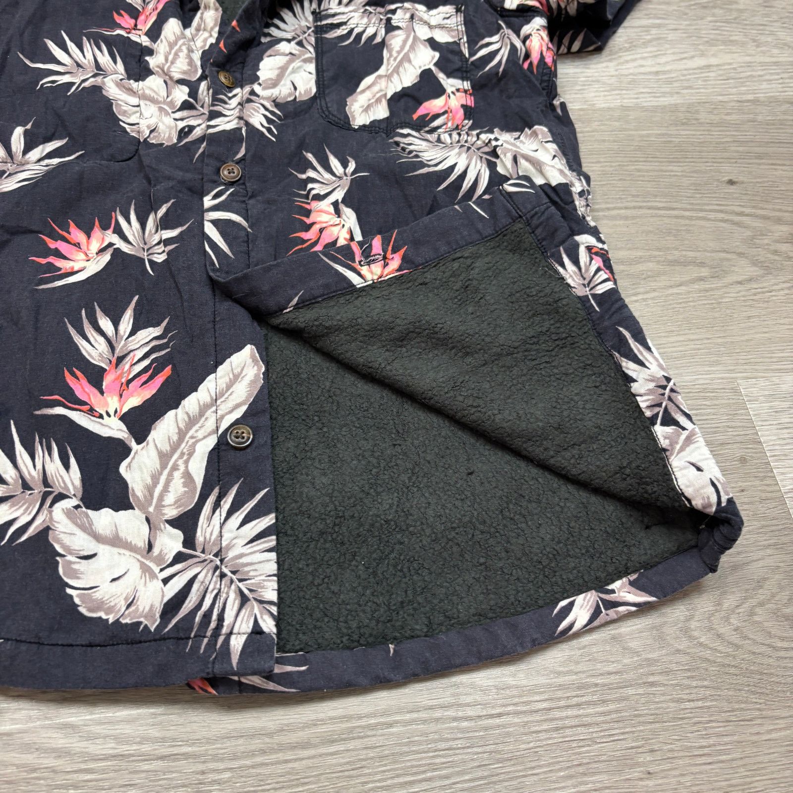 Other California Cowboy High Water Fleece Lined Hawaiian Shirt Sm Size US S / EU 44-46 / 1 - 6 Thumbnail