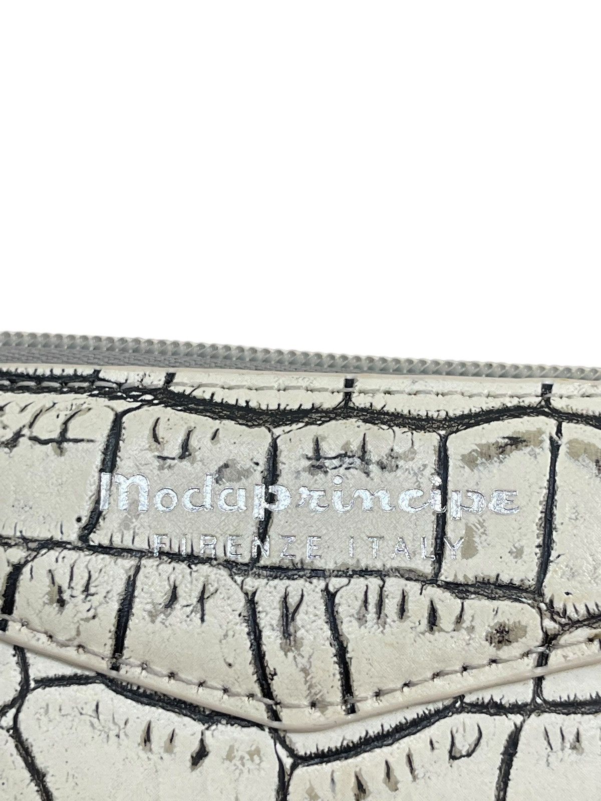 Genuine Leather Albino Crocodile Embossed Moda Principe Tote Bag 2🟩2 Size ONE SIZE - 12 Thumbnail