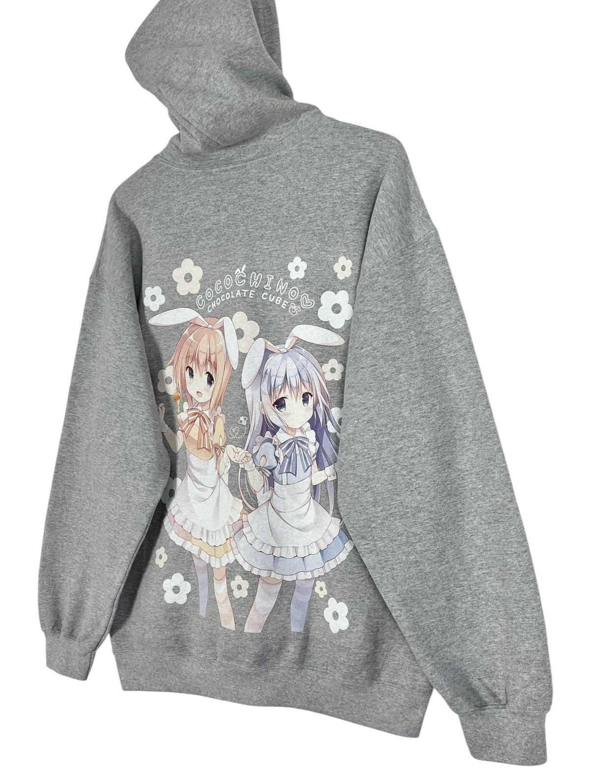 Japanese Brand Vintage Anime Cocochino Chocolate Cube Promo Hoodie Size US L / EU 52-54 / 3 - 5 Thumbnail