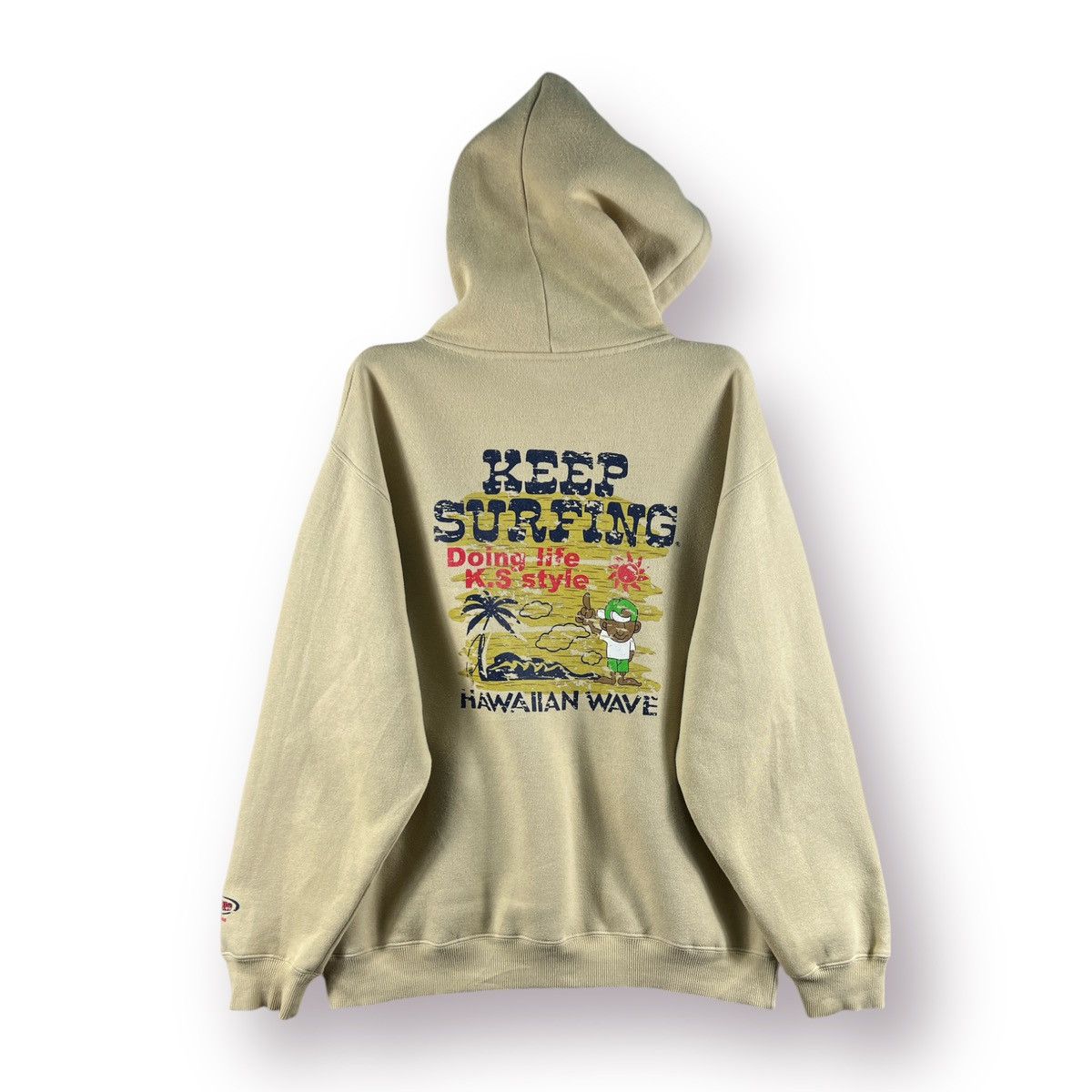 Japanese Brand 🔥 Hoodie 🔥 japanese Keep Surfing Hoodie - L Size US M / EU 48-50 / 2 - 11 Thumbnail