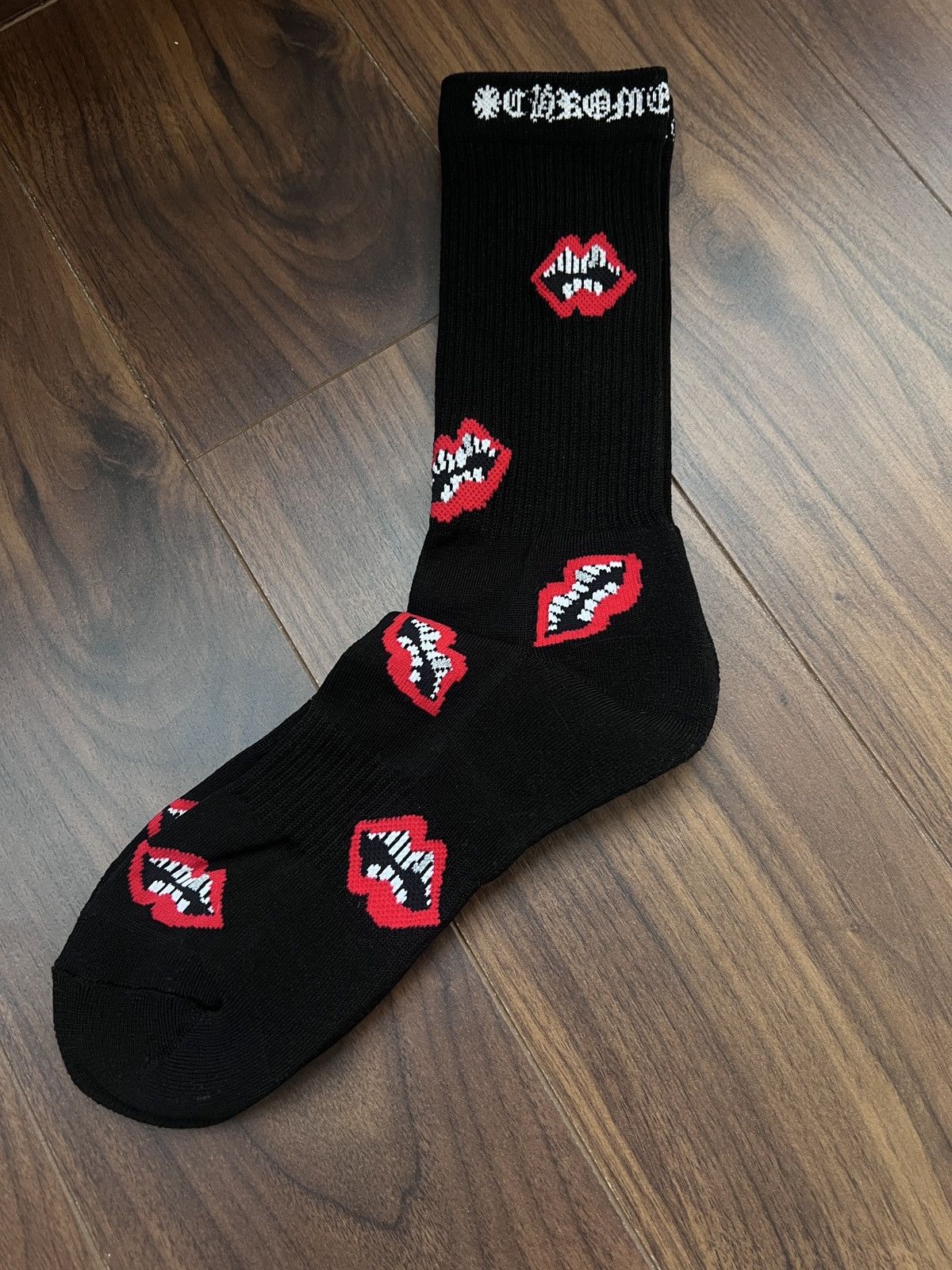 Chrome Hearts Chrome Hearts Chomper Matty Boy Socks Size ONE SIZE - 3 Thumbnail