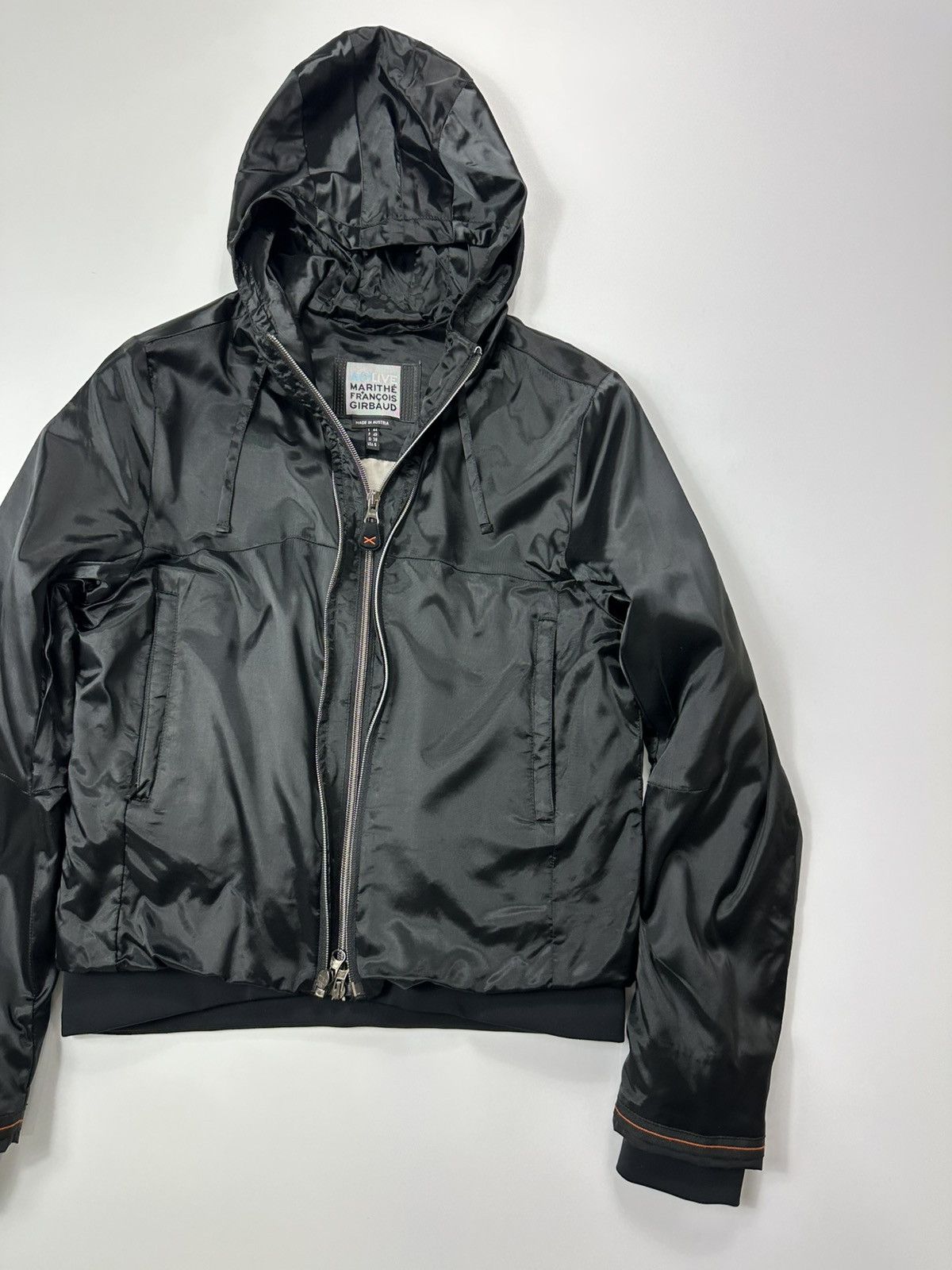 Marithe + Francois Girbaud Marithe Francois Girbaud Jacket Hooded Black Size M / US 6-8 / IT 42-44 - 5 Thumbnail