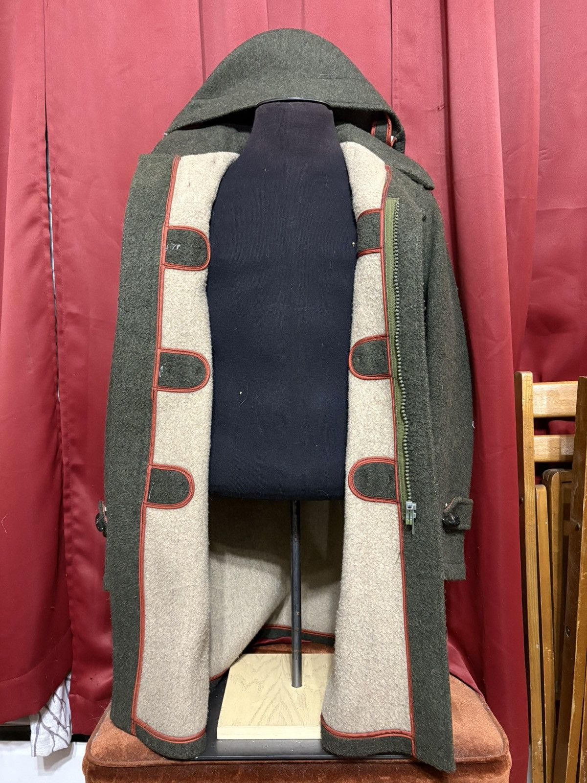 Sears Vintage Sears Duffle Coat 80’s Wool Preppy Chic Toggle Horn Size US M / EU 48-50 / 2 - 3 Thumbnail