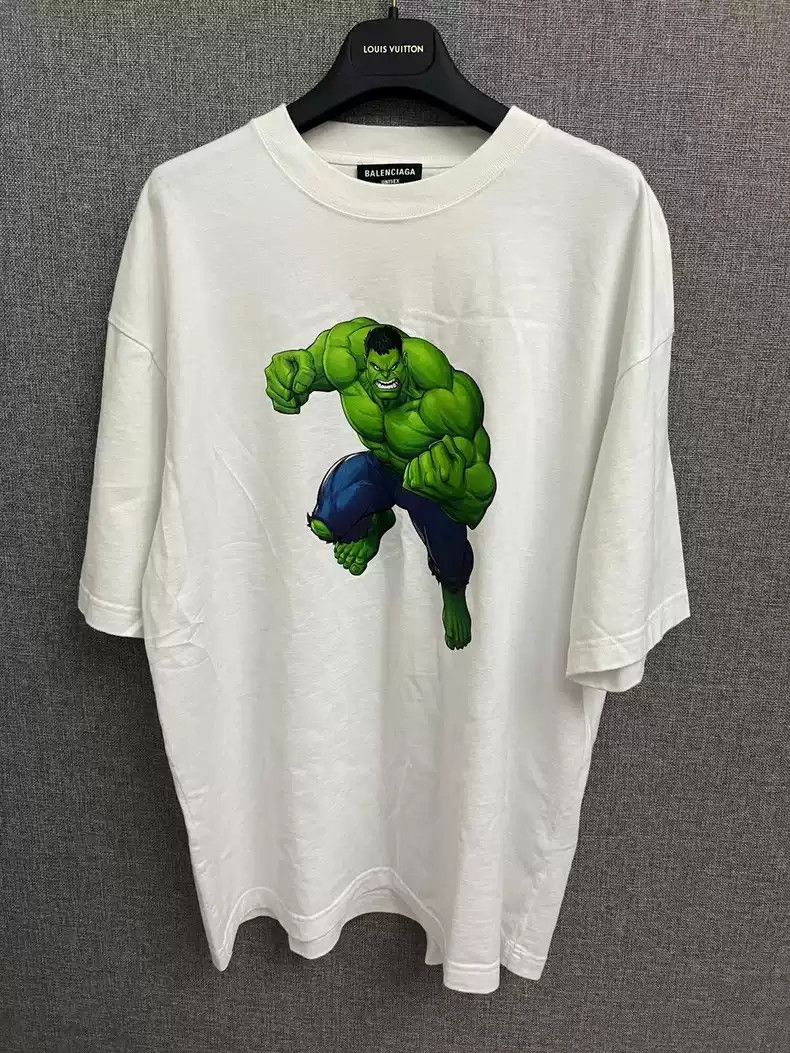 Balenciaga Balenciaga Hulk Short Sleeves Size US S / EU 44-46 / 1 - 1 Thumbnail