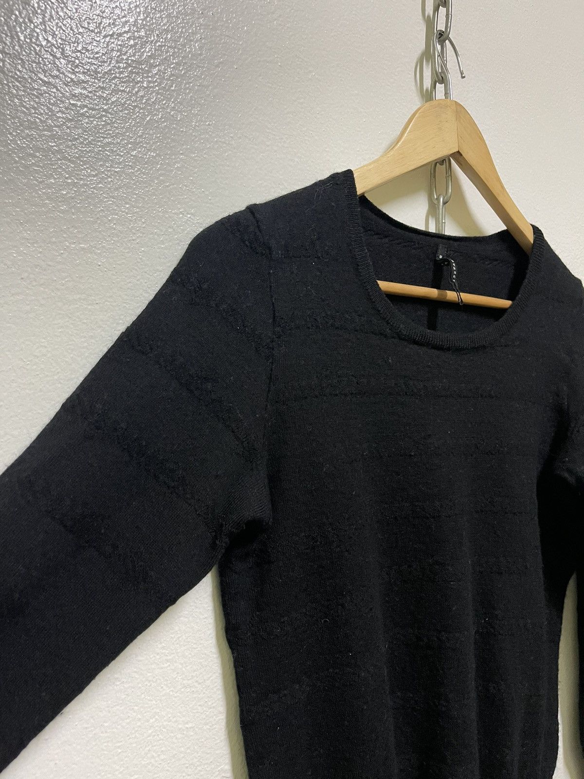 Neil Barrett Black Barrett by Neil Barrett Wool Jumper Size US M / EU 48-50 / 2 - 2 Thumbnail