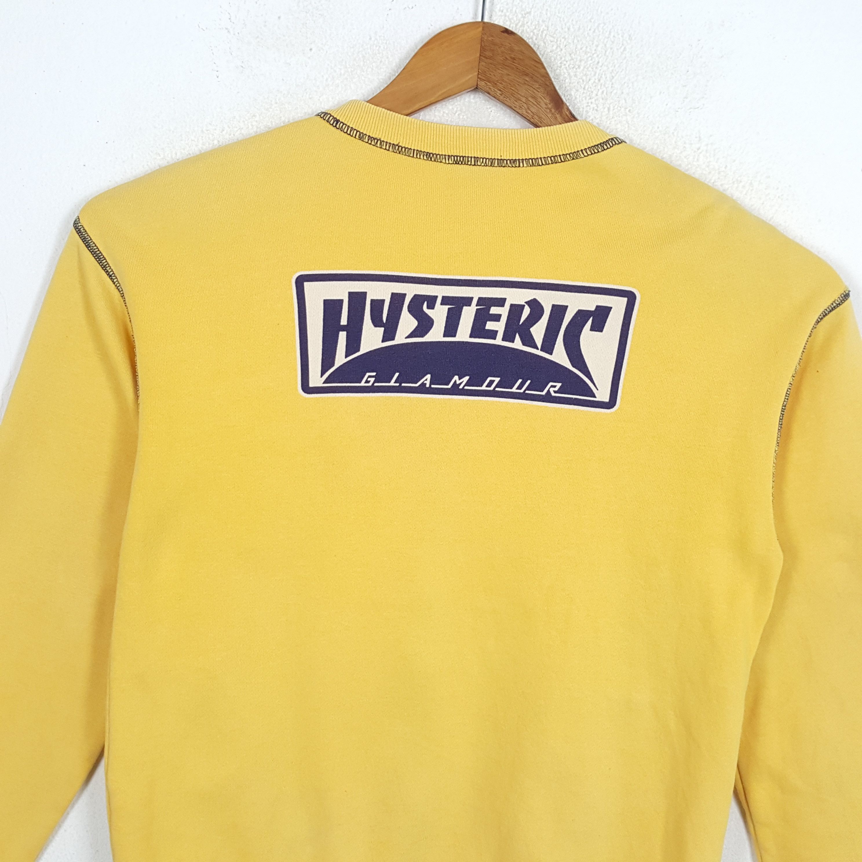 Hysteric Glamour × Japanese Brand × Vintage Vintage HYSTERIC GLAMOUR Japanese Thrasher Design Sweaters Size US S / EU 44-46 / 1 - 2 Thumbnail