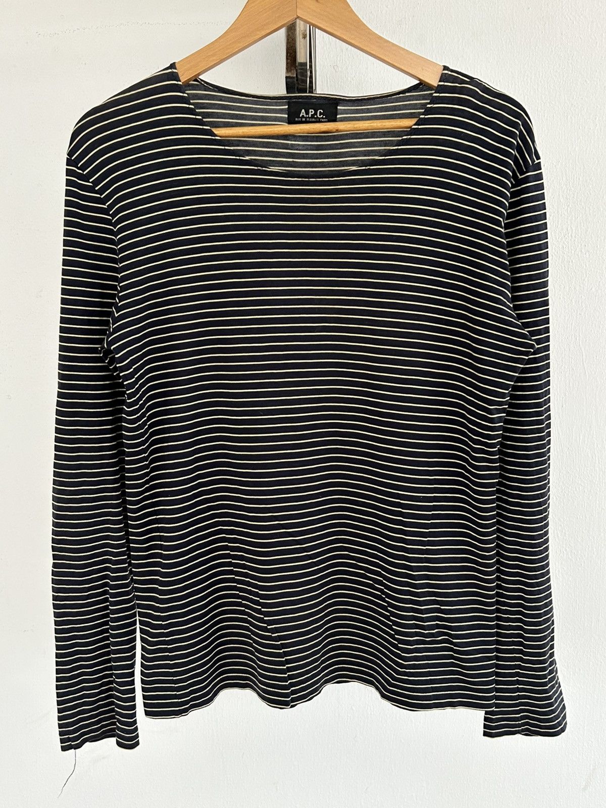 A.P.C. A.P.C Vintage Stripes Long Sleeve Size M / US 6-8 / IT 42-44 - 3 Thumbnail