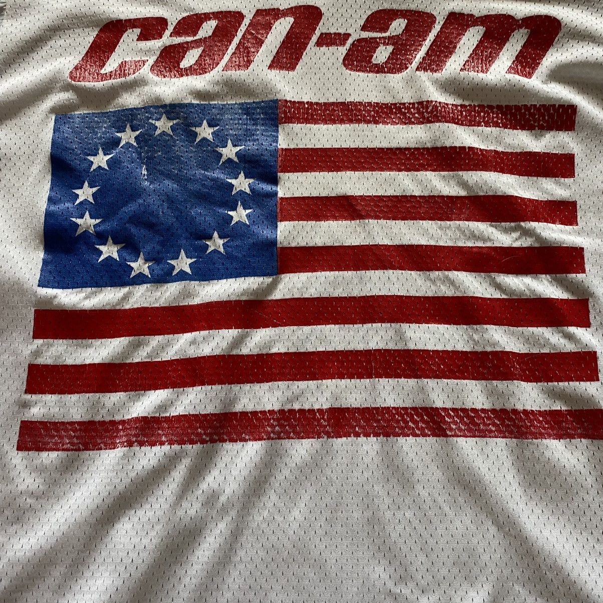 Vintage × Yamaha 80s Vintage Can-am Malcolm Smith MSR Motocross Racing Jersey Size US M / EU 48-50 / 2 - 7 Thumbnail