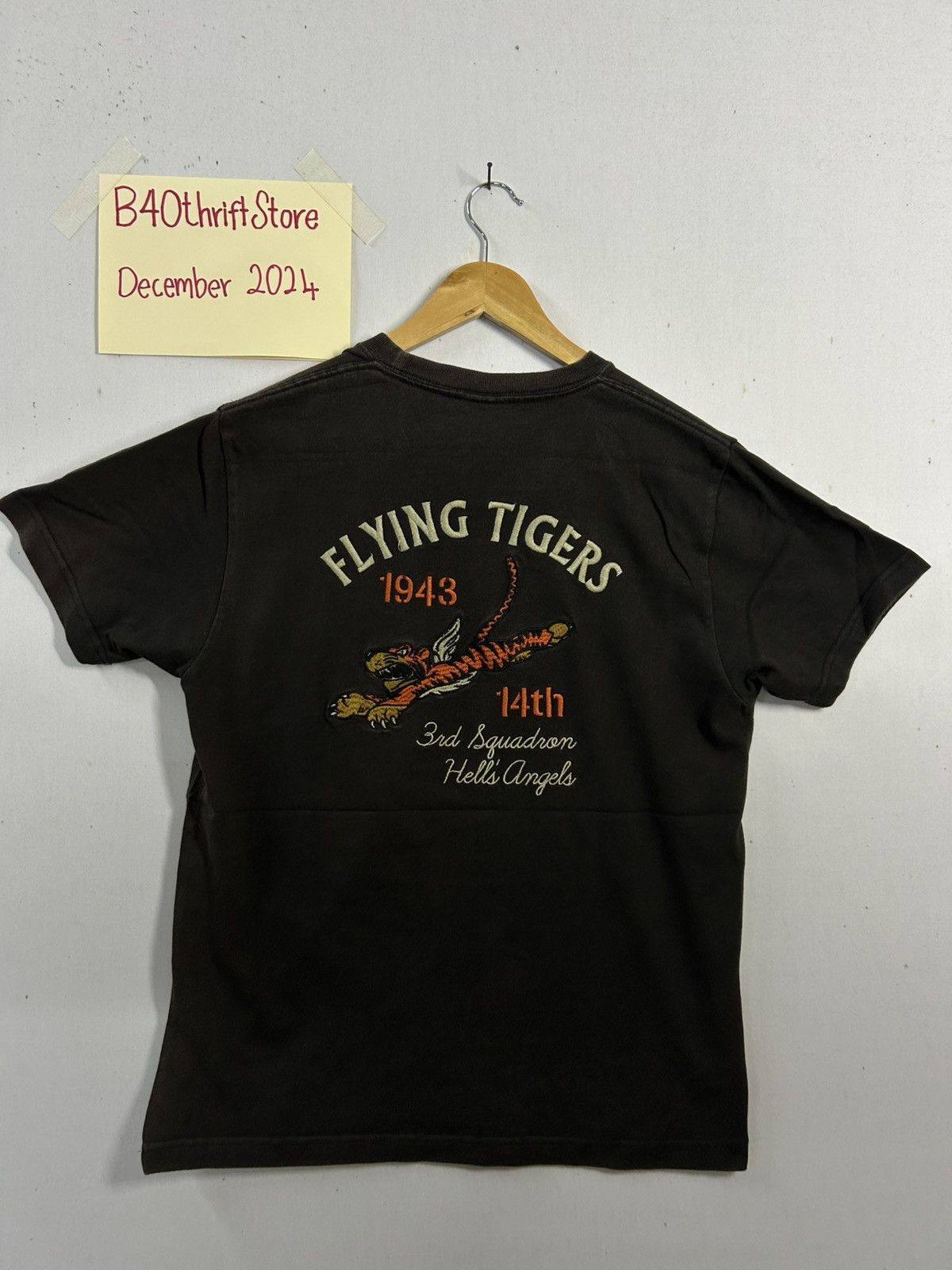 Japanese Brand × Vintage vintage flying tiger embroidery japanese brand Size US L / EU 52-54 / 3 - 3 Thumbnail