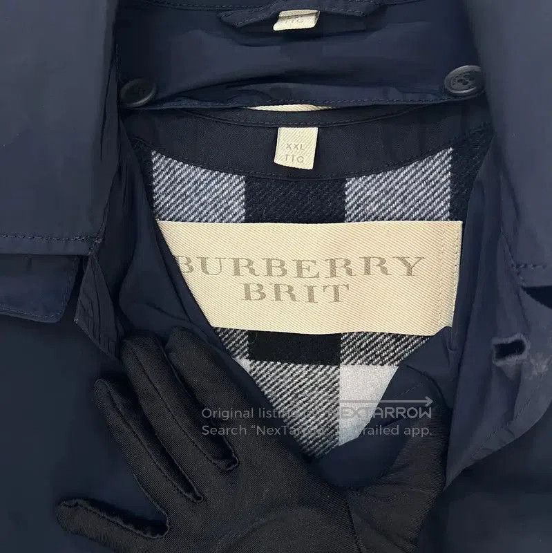Burberry Burberry Women's Black Polyester Trench Coat XXL. Size XL / US 12-14 / IT 48-50 - 4 Thumbnail