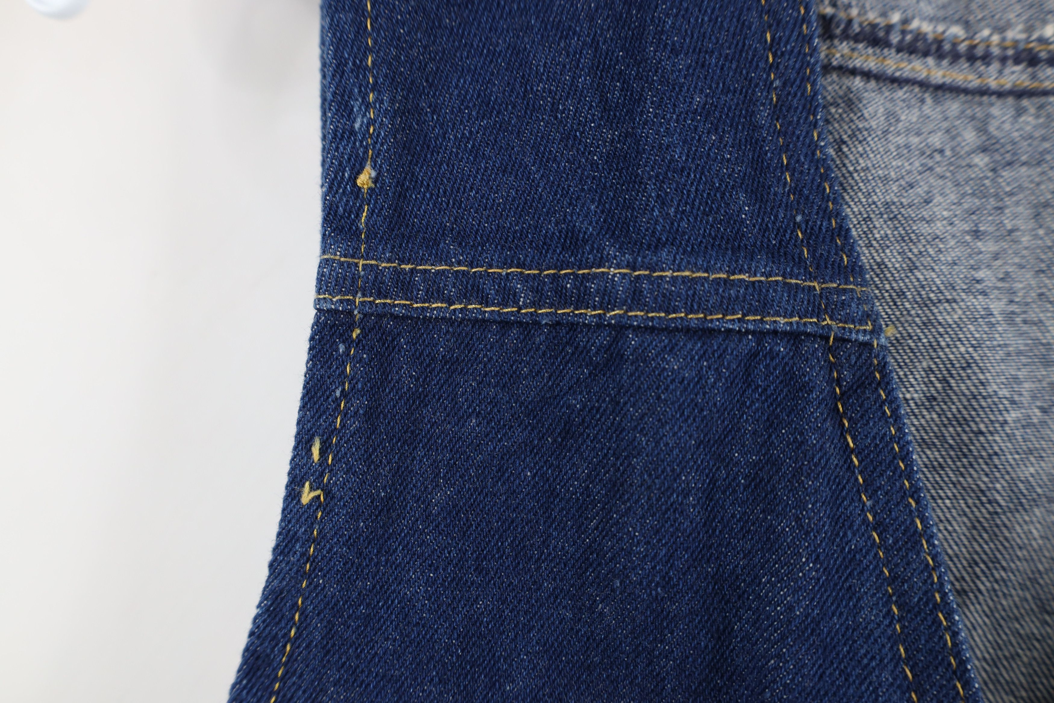 Lee × Vintage Vintage 60s 70s Lee Cowboy Denim Jean Vest Jacket Blue USA Size US L / EU 52-54 / 3 - 4 Thumbnail