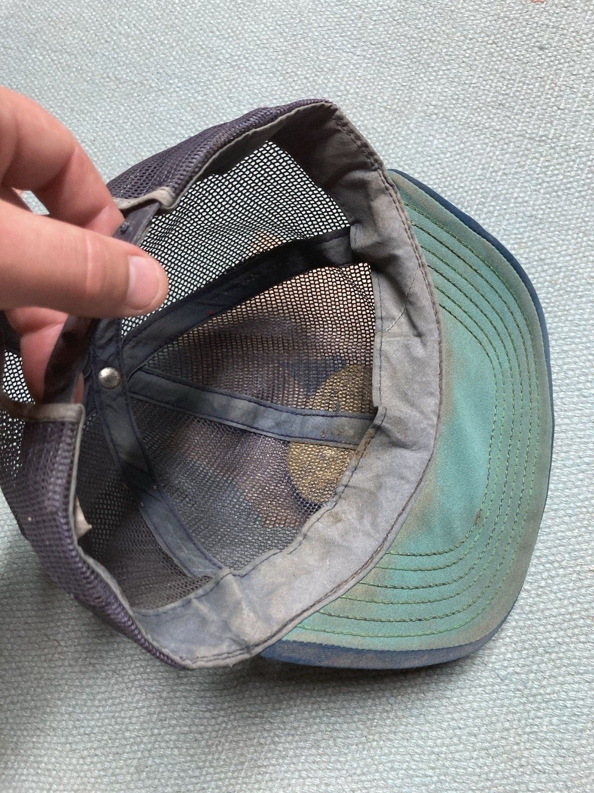 Vintage Trucker hat full mesh Pierre Marques Acapulco Mexico distres Size ONE SIZE - 8 Thumbnail