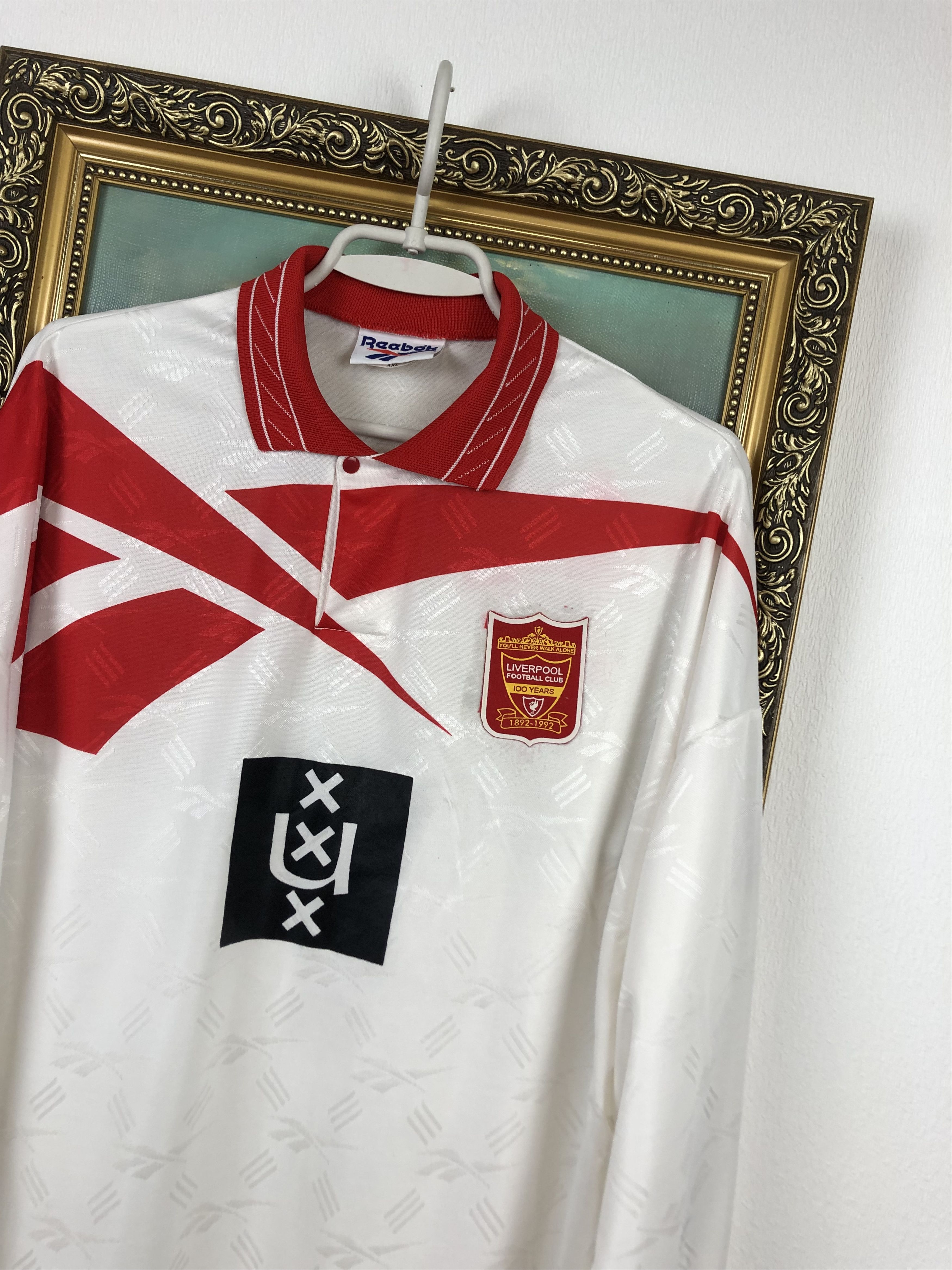 Reebok Vintage Liverpool Special Football Shirt Long Sleeve Tee Size US XXL / EU 58 / 5 - 4 Thumbnail