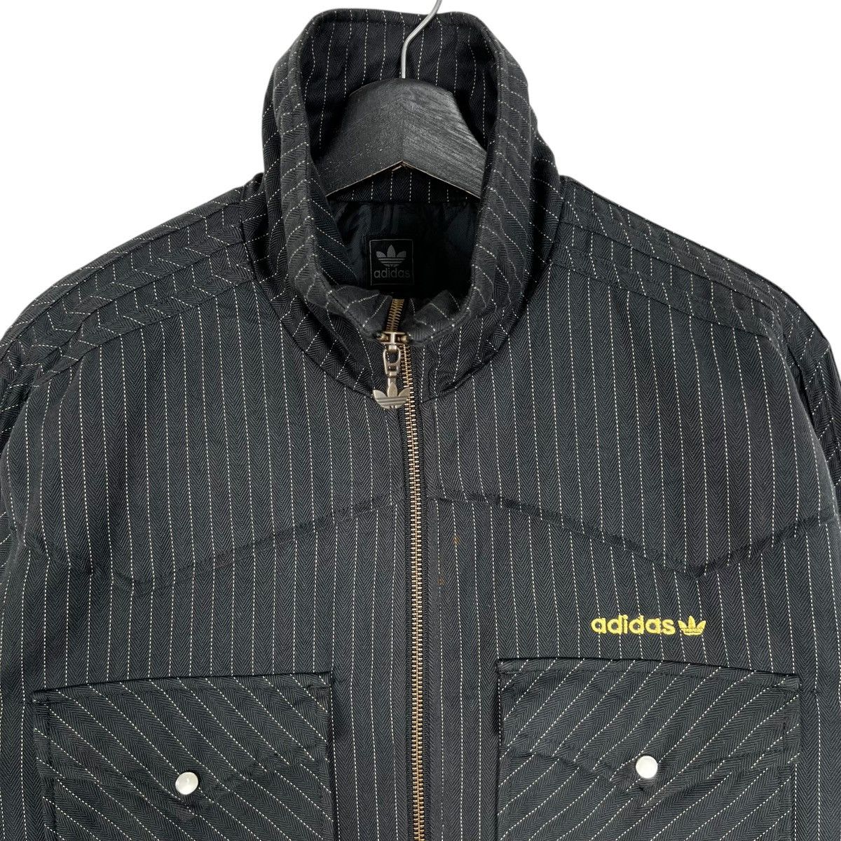 Adidas Adidas Stripes Zipper Jacket Western Shirt Style Size US M / EU 48-50 / 2 - 3 Thumbnail