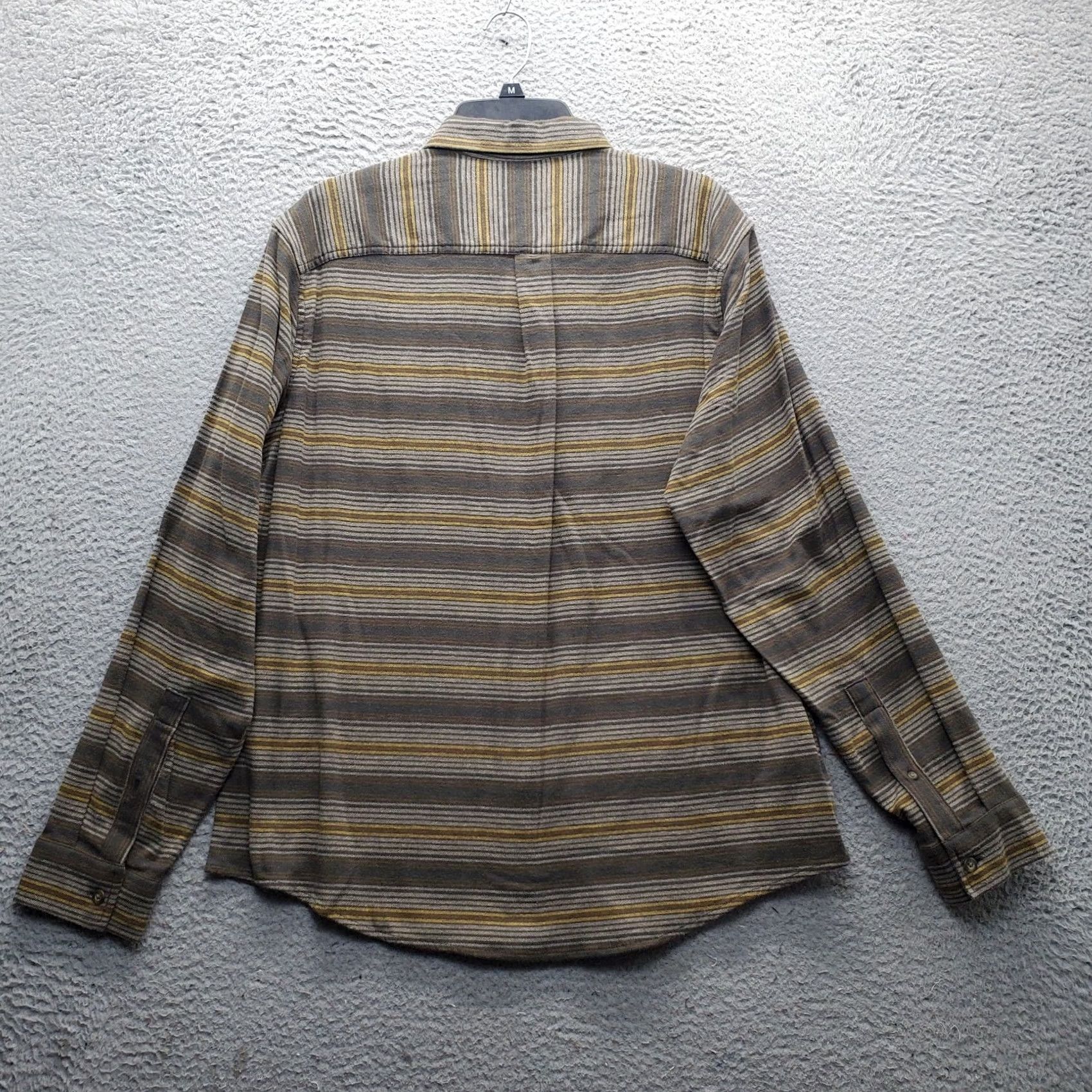 Eddie Bauer Eddie Bauer Flannel Shirt Mens L Multi Striped Long Sleeve Collared Button Up Size US L / EU 52-54 / 3 - 2 Thumbnail