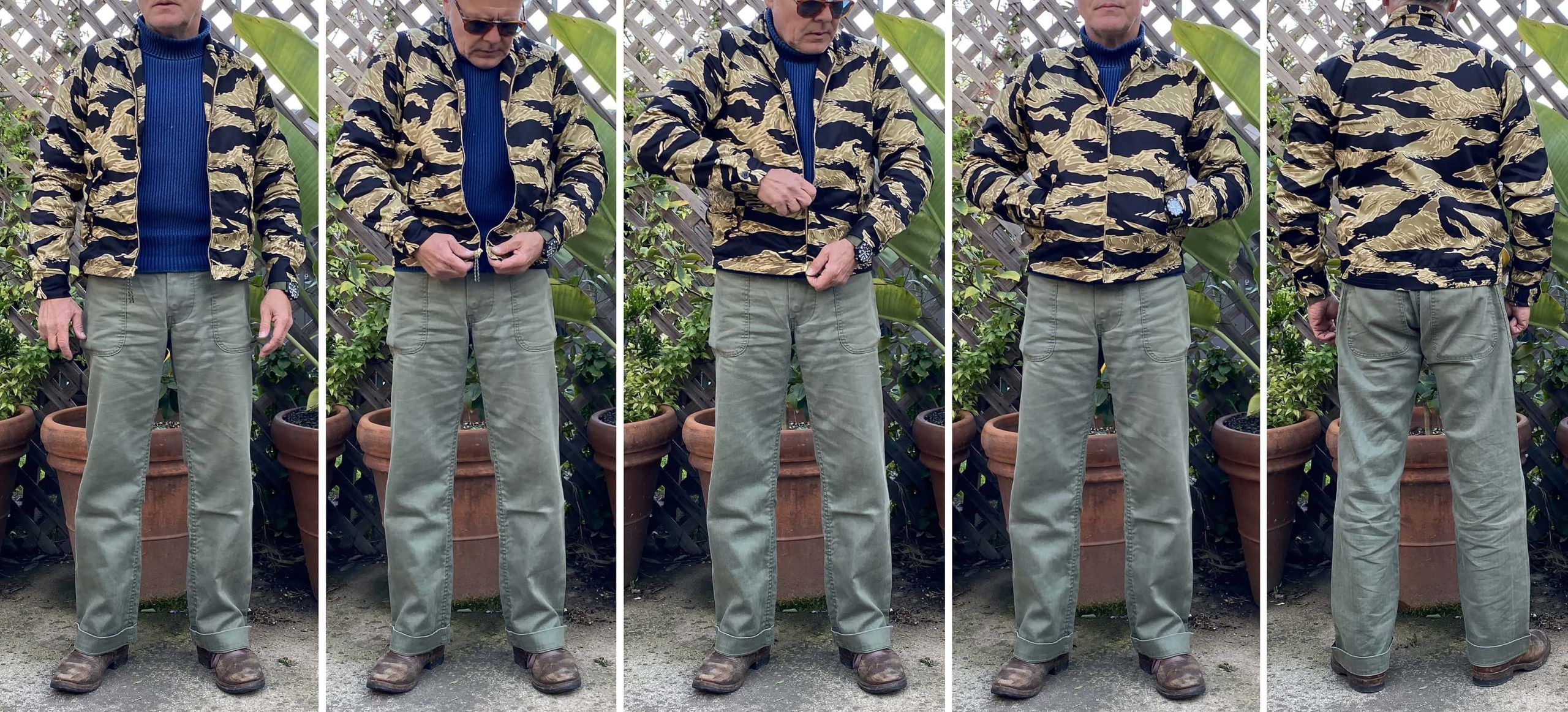 Mister Freedom Mister Freedom Buzz Rickson Tiger Stripe Camo Advisor Jacket Size US M / EU 48-50 / 2 - 7 Thumbnail