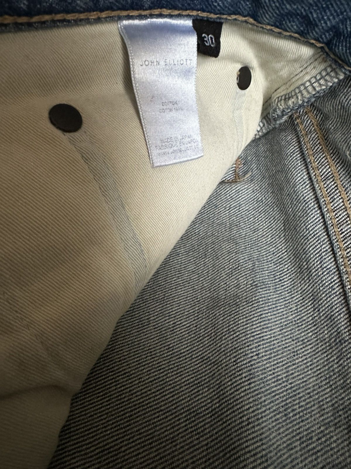 John Elliott John Elliott Denim Size US 30 / EU 46 - 4 Thumbnail