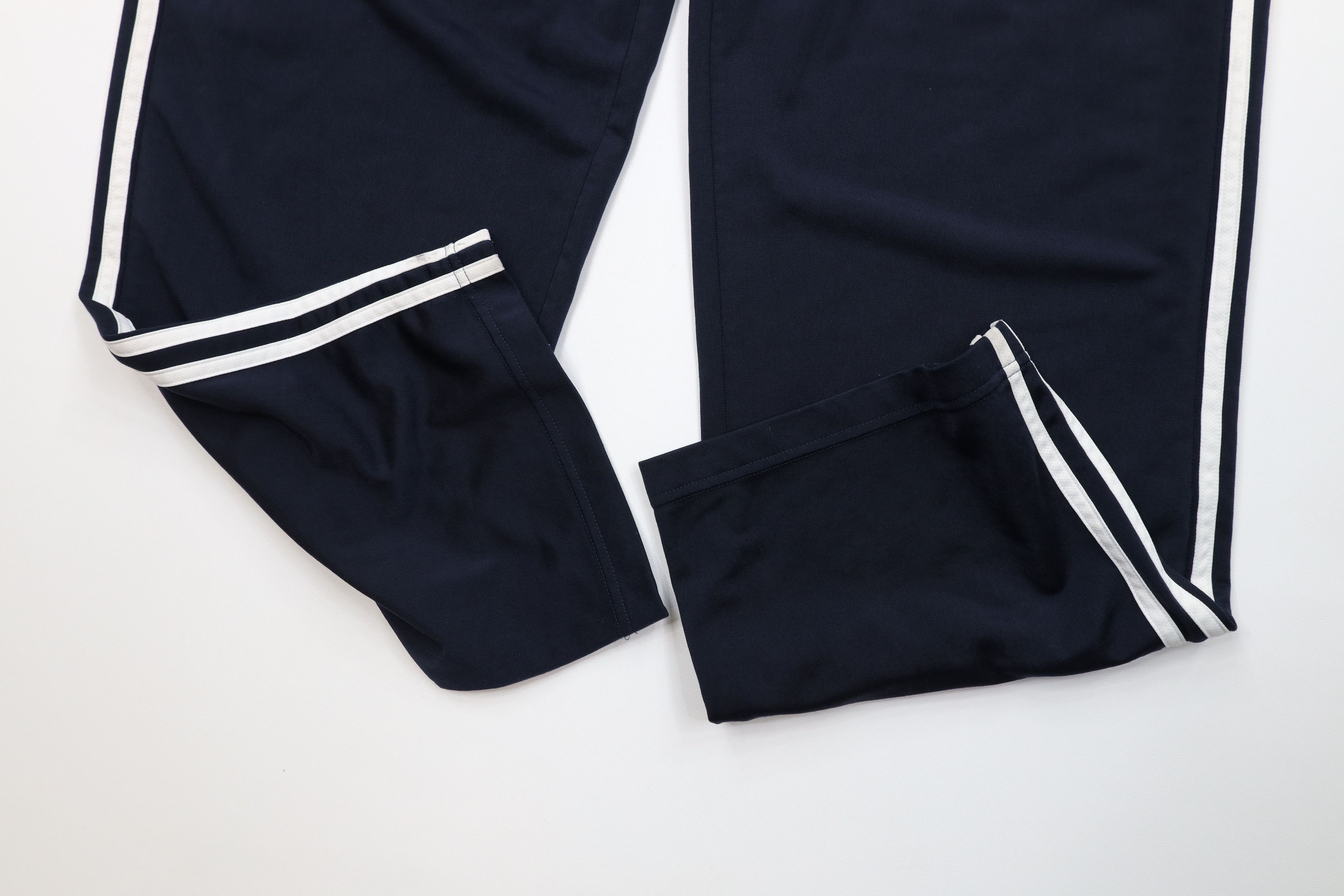 Adidas Vintage Y2K Adidas Spell Striped Wide Leg Sweatpants Blue Size US 38 / EU 54 - 5 Thumbnail