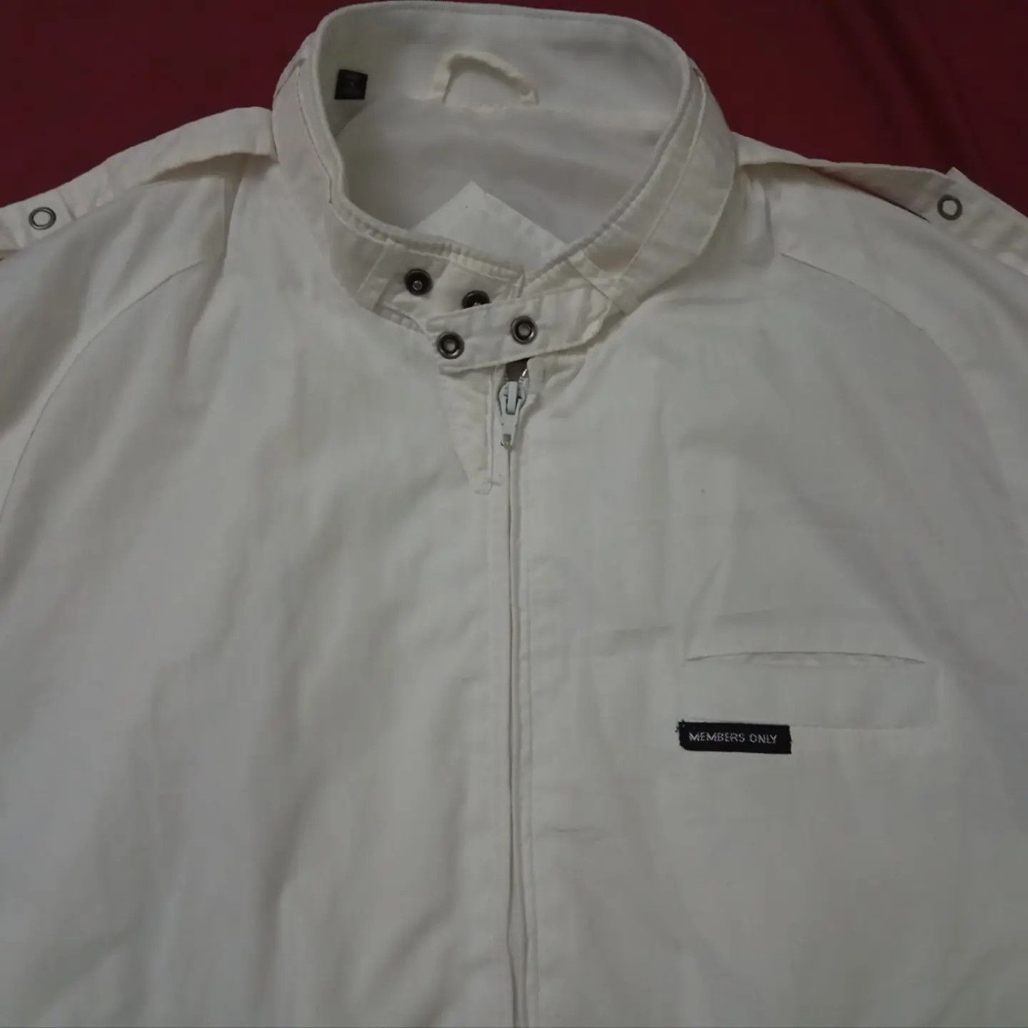 Members Only VTG Members Only 😎 Iconic Racer Jacket Size US L / EU 52-54 / 3 - 2 Thumbnail