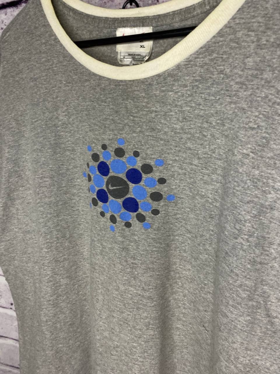 Nike MENS vintage T-shirt Nike big logo Size XL streetwear y2k Size US XL / EU 56 / 4 - 2 Thumbnail