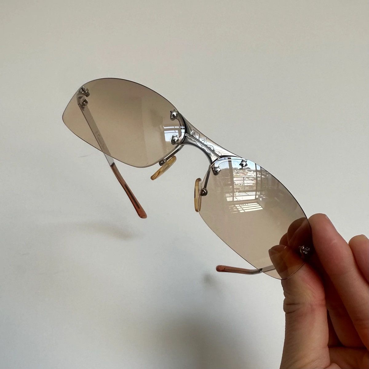 Dior Christian Dior Sunglasses POP Shield Mask Vintage A0022 Size ONE SIZE - 1 Thumbnail