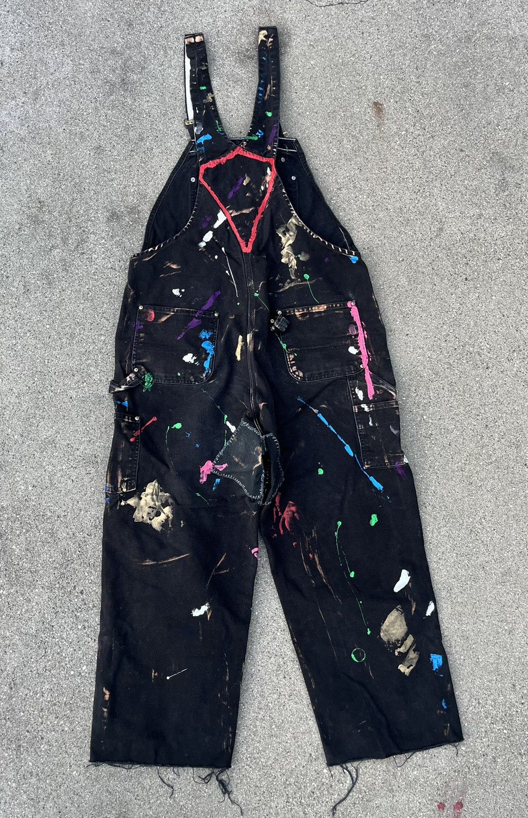 Carhartt × Vintage Custom Carhartt RO1 Overall Distressed Thrashed Patchwork Size US 42 / EU 58 - 11 Thumbnail