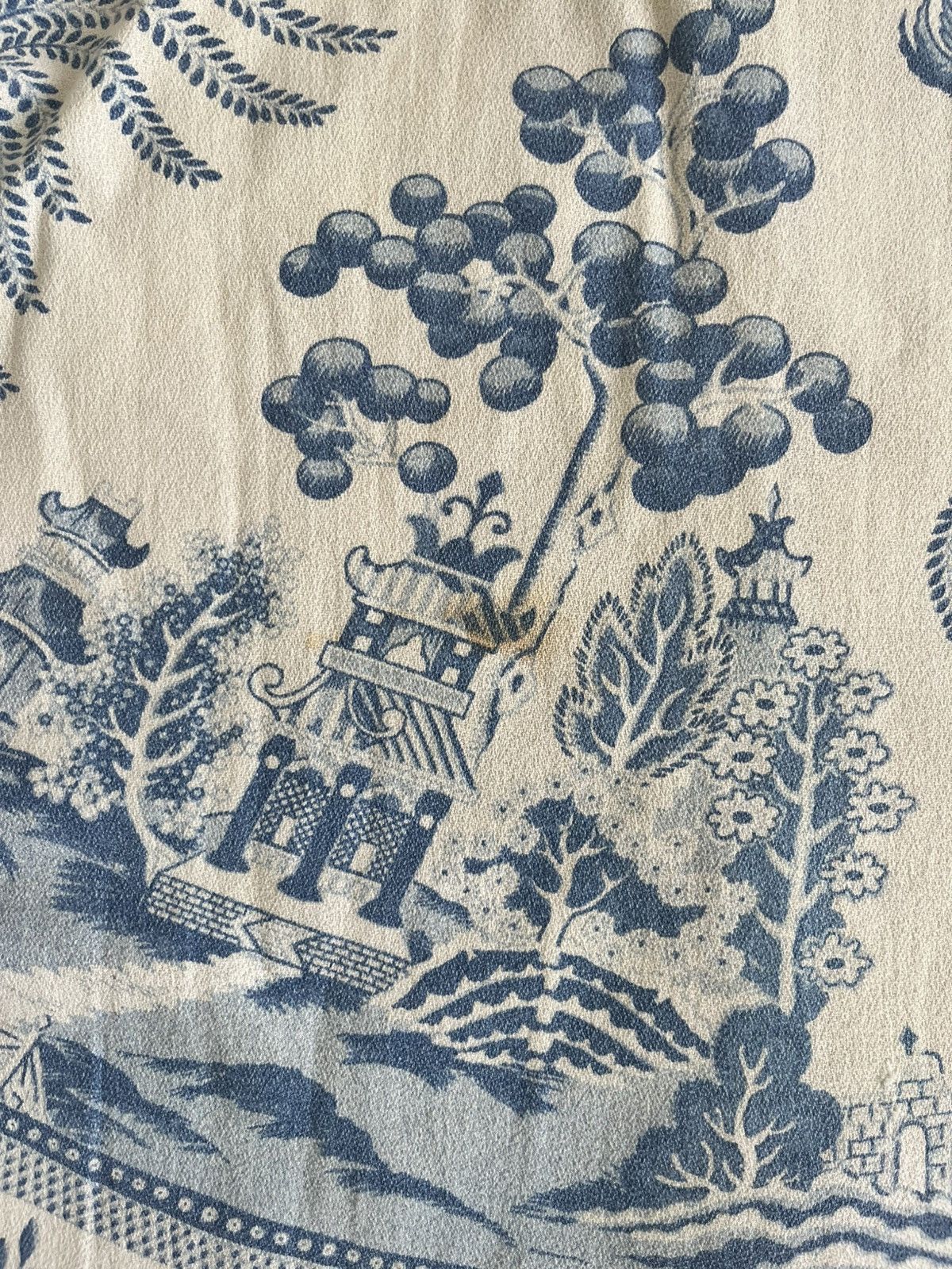 Bode Bode Blue Pagoda Shirt Size US S / EU 44-46 / 1 - 6 Thumbnail