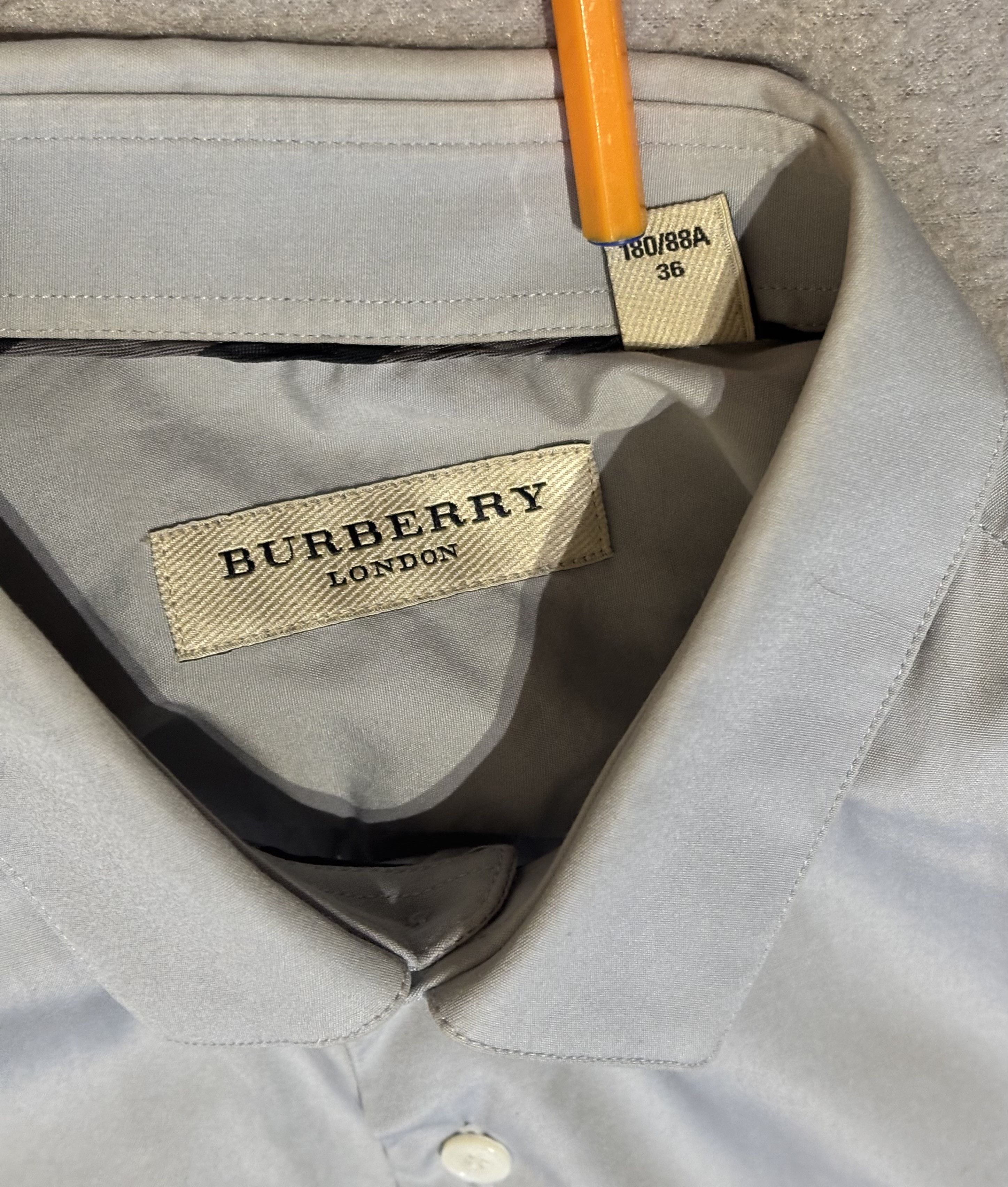 Burberry Burberry Gray shirt size 37 Size US S / EU 44-46 / 1 - 17 Thumbnail