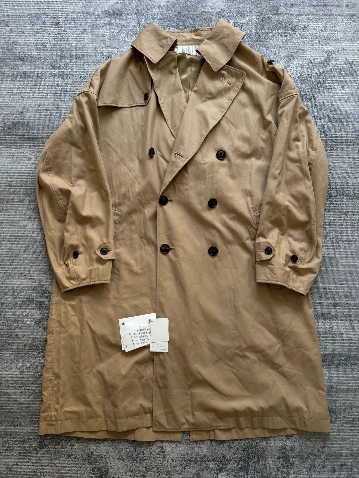 Visvim VISVIM Dashiell Trench Coat in Khaki Size US L / EU 52-54 / 3 - 1 Thumbnail