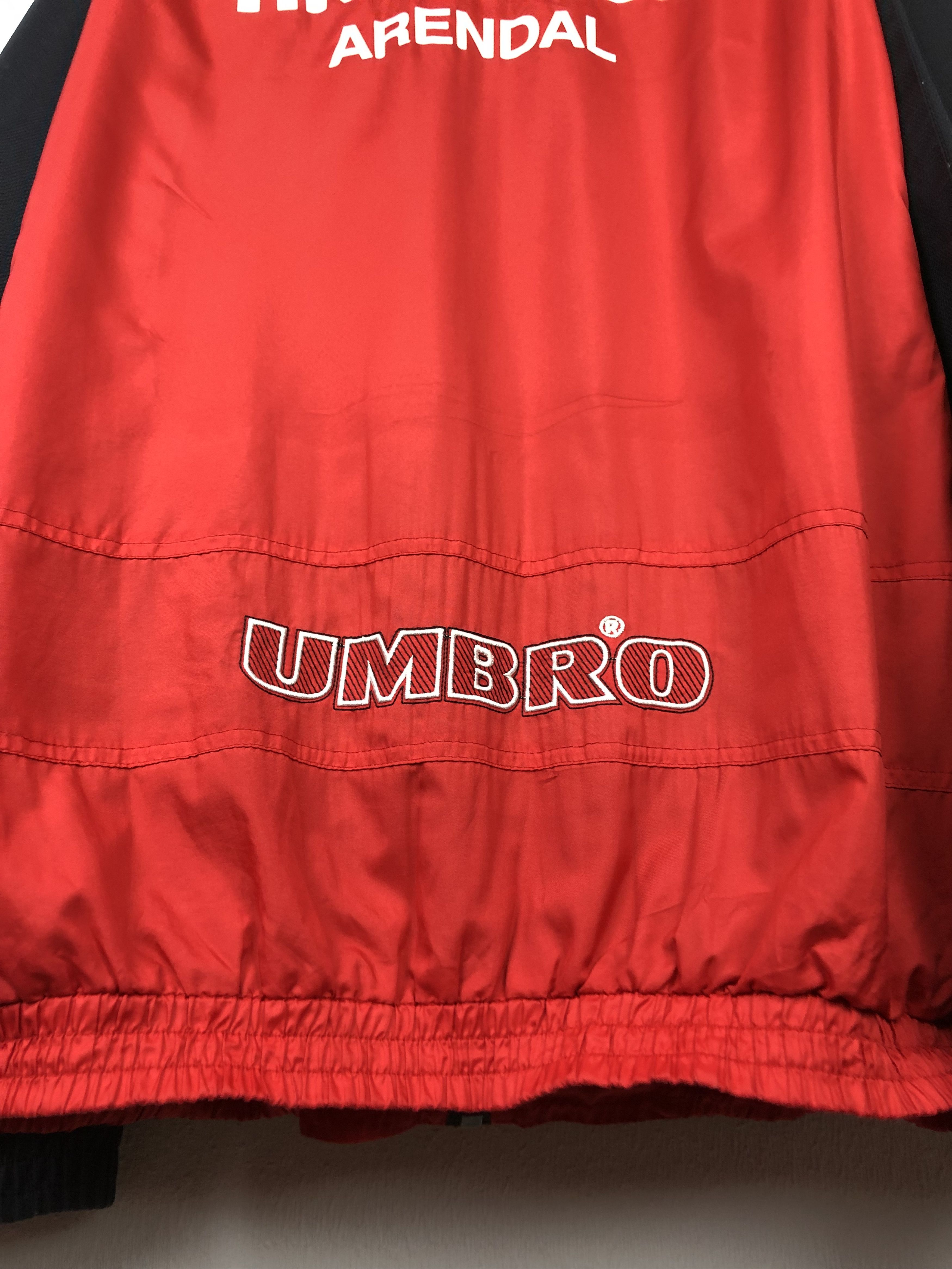 Umbro Vintage Umbro FK Arendal Football Jacket Soccer Track Top Size US XXL / EU 58 / 5 - 13 Thumbnail