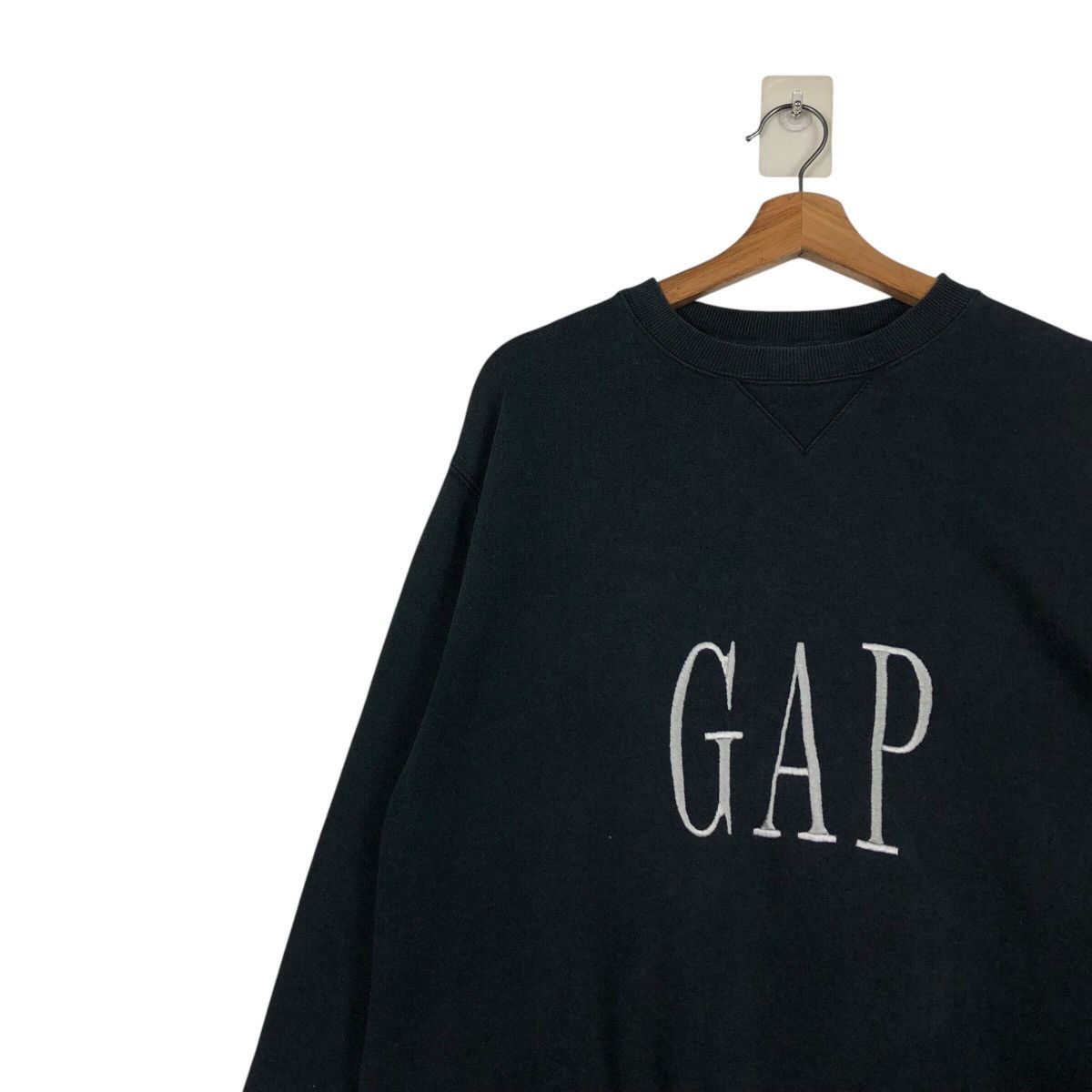 Japanese Brand 📌Vintage Sweatshirt Gap Big Logo Spell Out Embroidered Size US S / EU 44-46 / 1 - 8 Thumbnail
