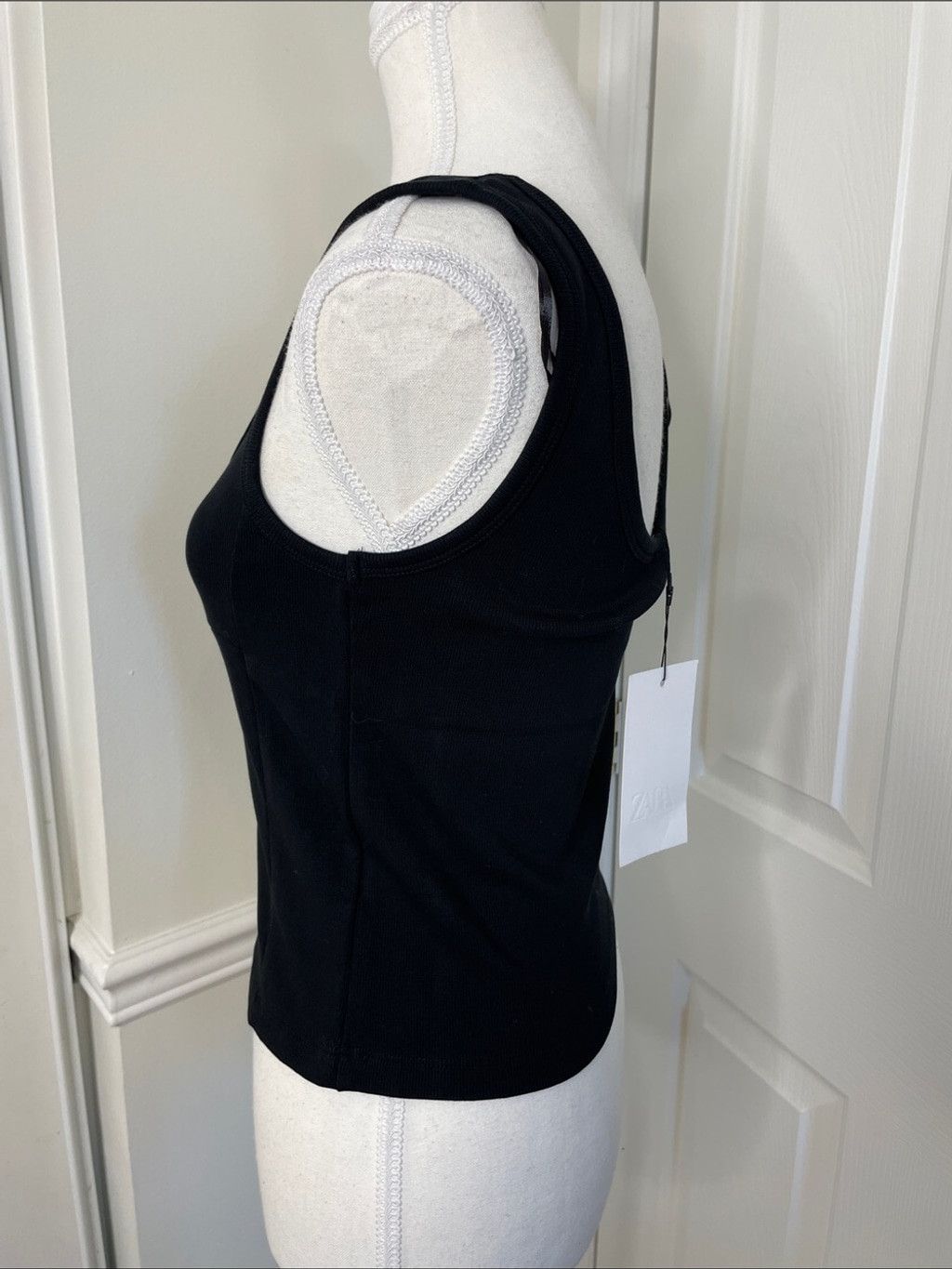Zara NWT Zara Hook Closure Corset Tank Top L Size M / US 6-8 / IT 42-44 - 5 Thumbnail