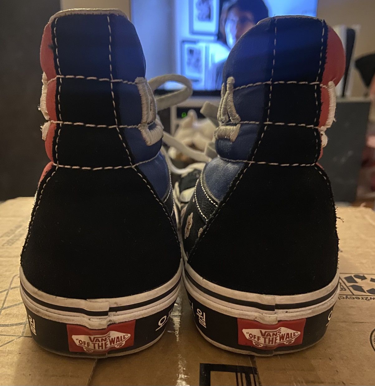 Vans Vans Korean typography sk8- hi tops Size US 9.5 / EU 42-43 - 5 Thumbnail