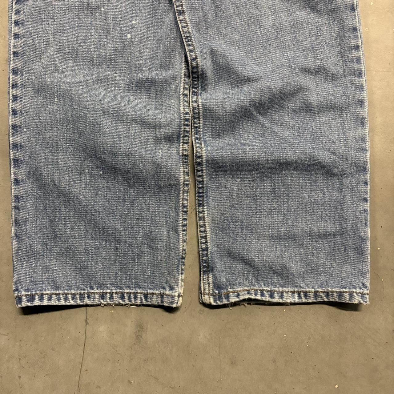 Vintage Crazy Vintage Y2K/2000s Baggy Medium Wash Denim Jeans! Size US 36 / EU 52 - 5 Thumbnail