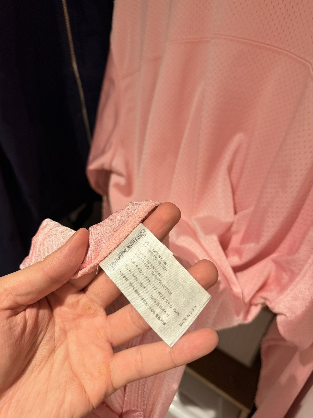 Chrome Hearts Chrome Heart Pink Jersey Size ONE SIZE - 7 Thumbnail