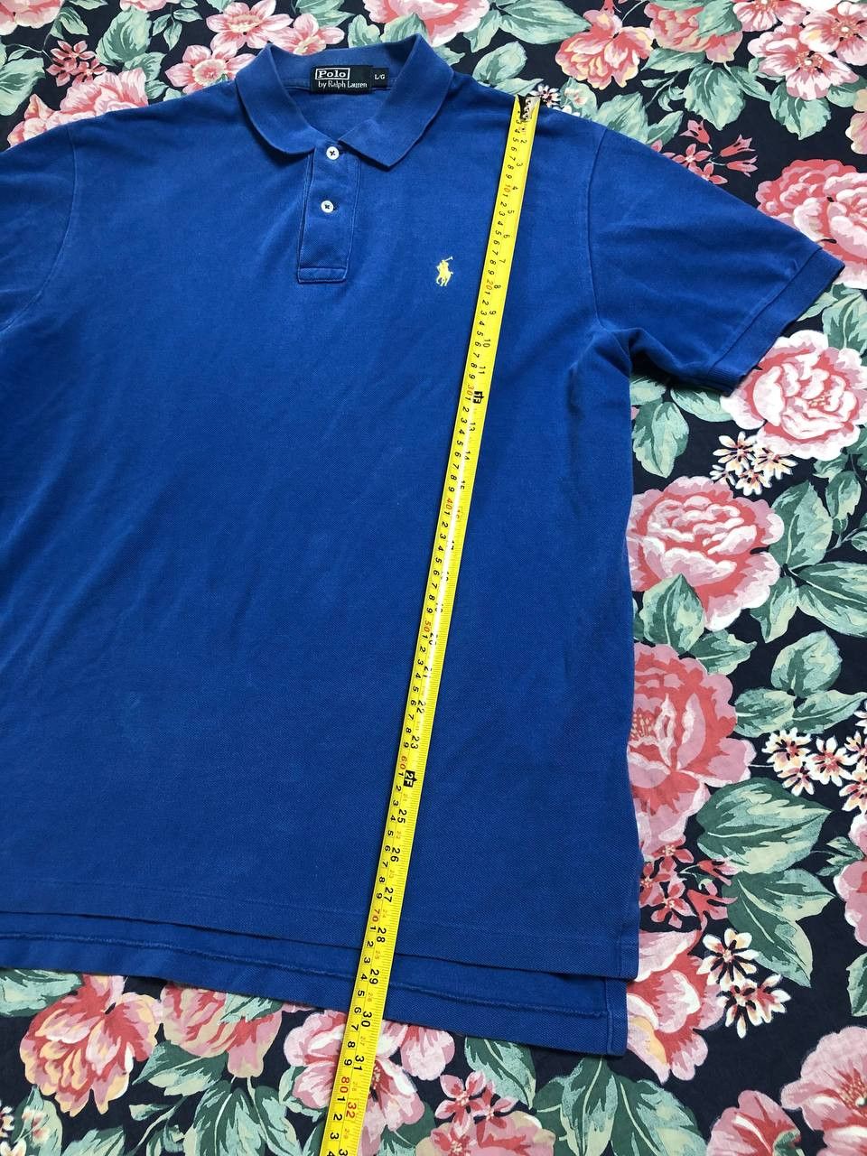 Polo Ralph Lauren Vintage Polo Ralph Lauren Oversized Blue Polo Size L Size US L / EU 52-54 / 3 - 14 Thumbnail