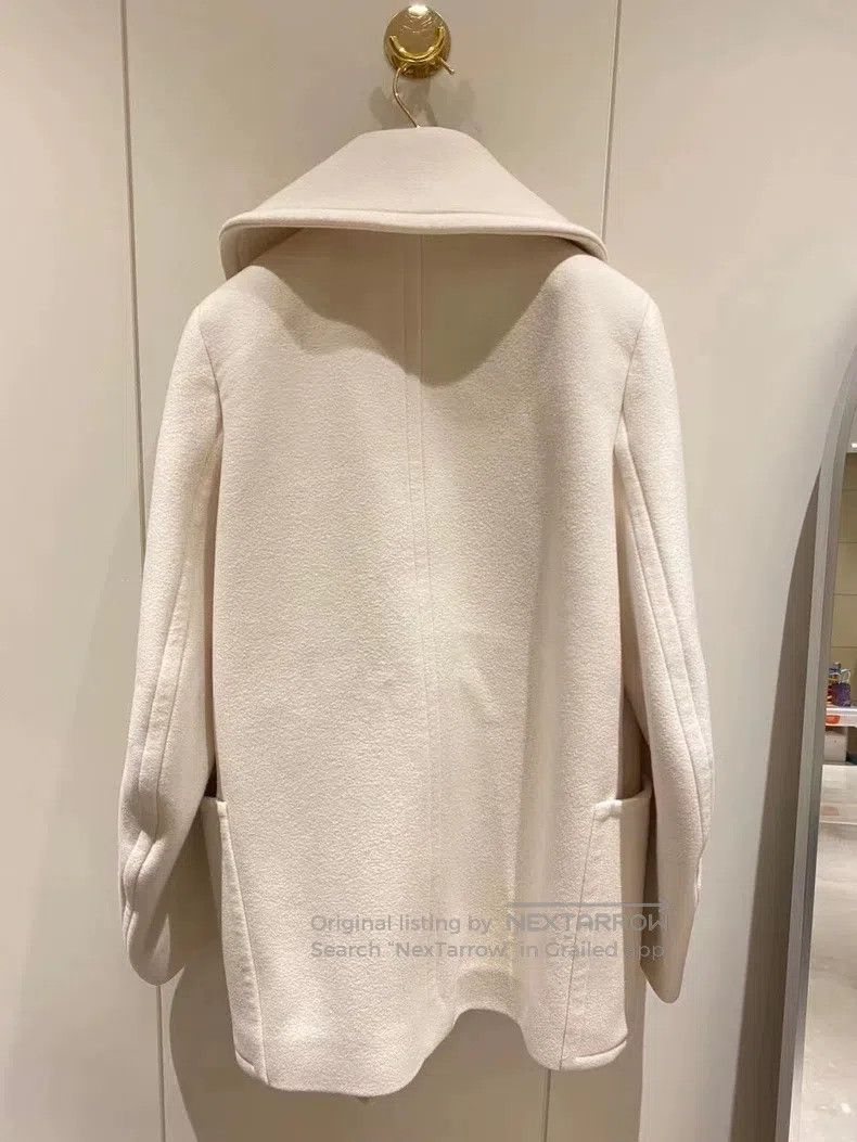Hermes Hermes White Coat - Straight Cut Size XS / US 0-2 / IT 36-38 - 3 Thumbnail