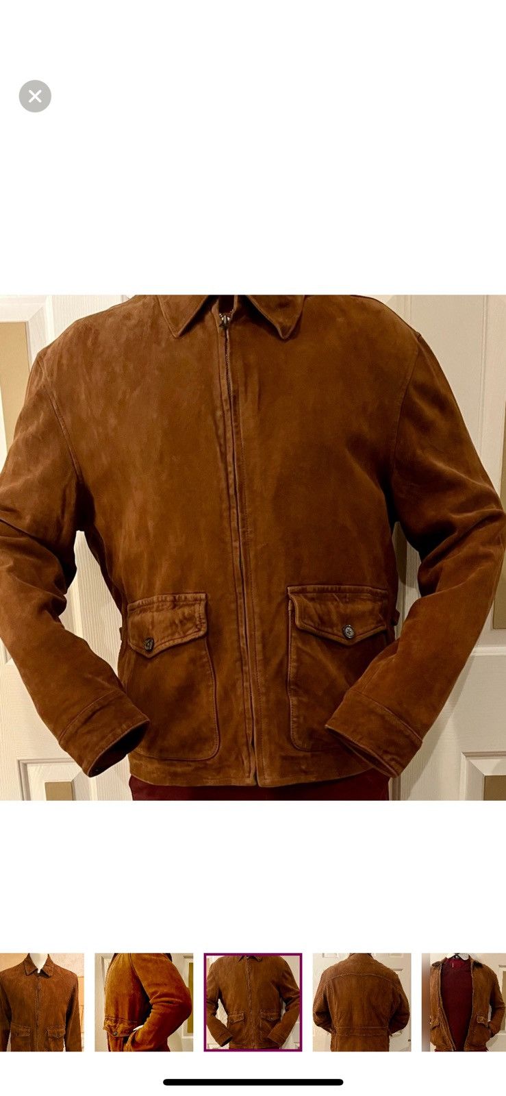 Polo Ralph Lauren Polo Ralph Lauren Men Irvin.suede Utility Jacket Size US XXL / EU 58 / 5 - 8 Thumbnail