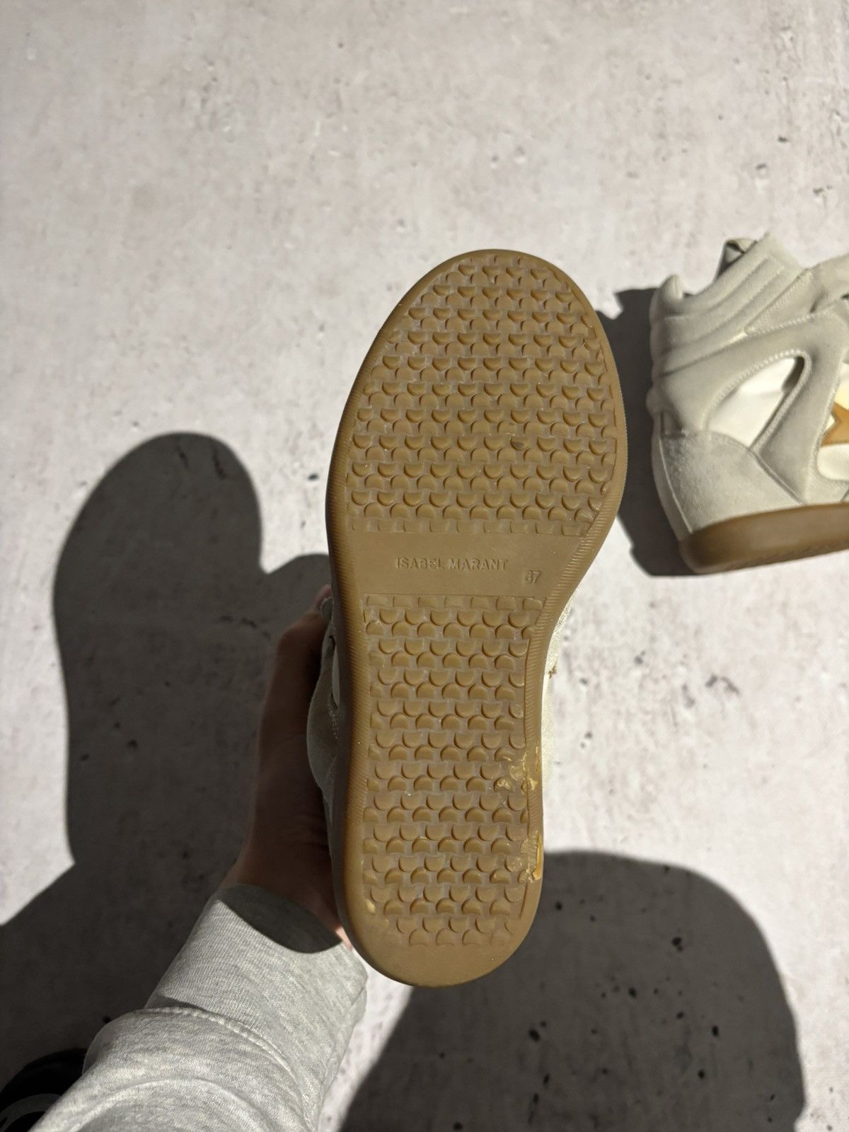 Isabel Marant Y2K Japan Style Isabel Marant Beckett High Top Sneakers Rare Size US 7 / IT 37 - 10 Thumbnail