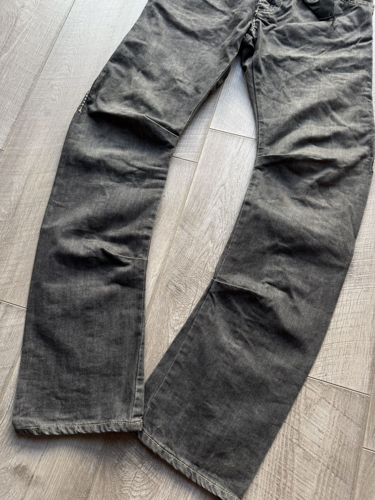 If Six Was Nine Tough Jeansmith Japanese Y2K Relaxed Jeans Gothic Punk Opium Size US 30 / EU 46 - 3 Thumbnail