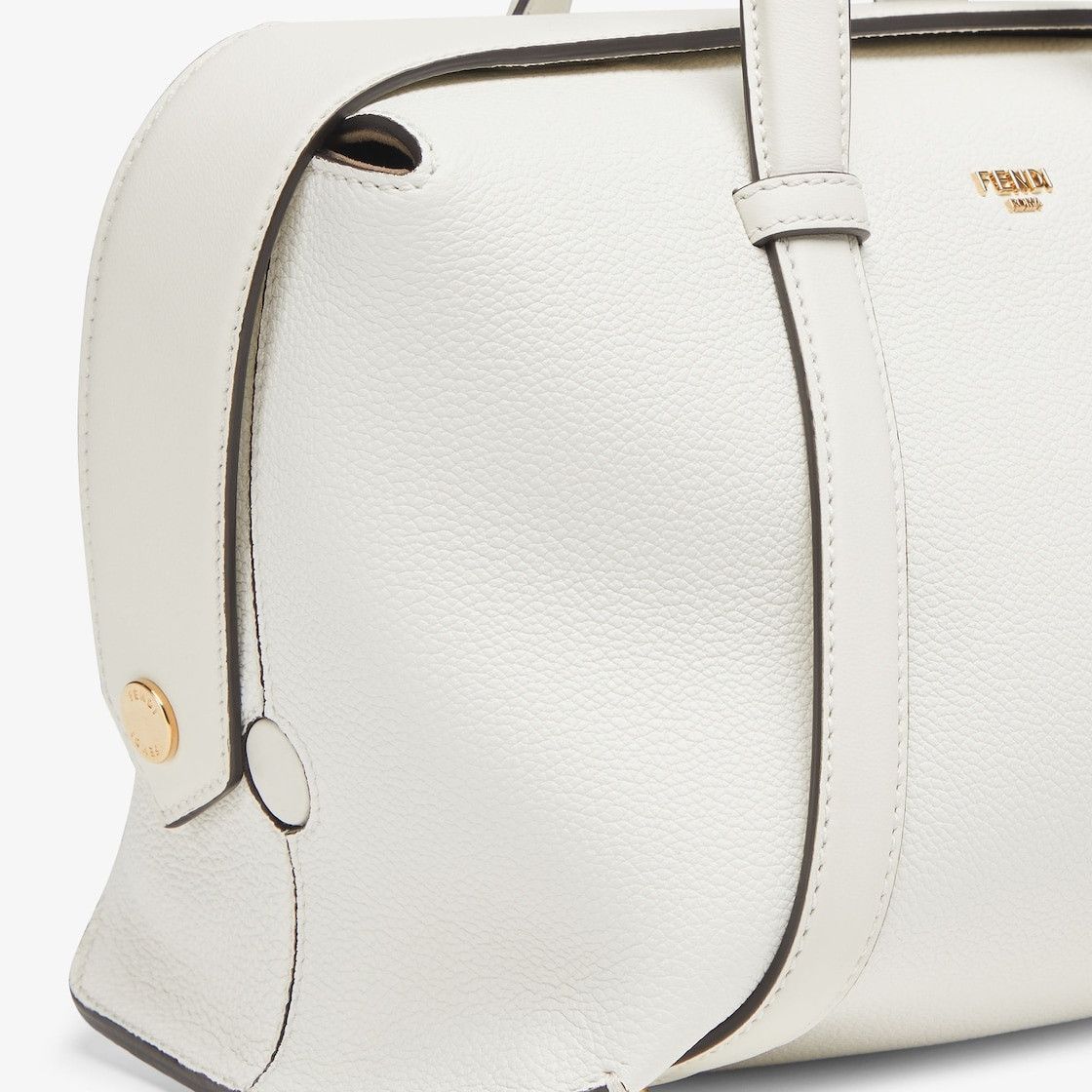 Fendi o1s1wg111224 Size: OS / Boston Bag in White Size ONE SIZE - 5 Thumbnail