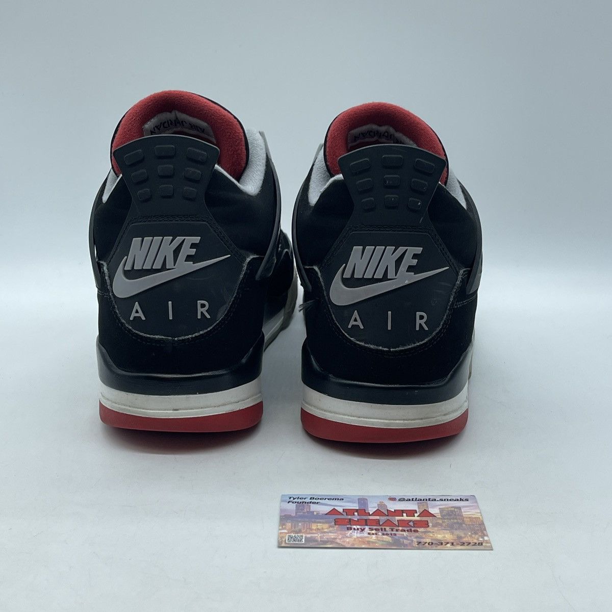 Jordan Brand Air Jordan 4 bred Size US 12 / EU 45 - 3 Thumbnail
