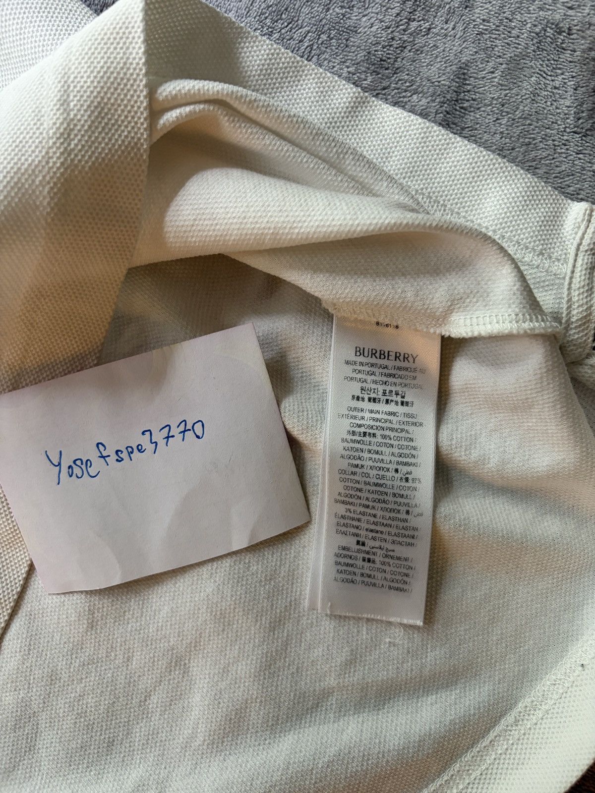 Burberry Burberry polo Size US L / EU 52-54 / 3 - 6 Thumbnail