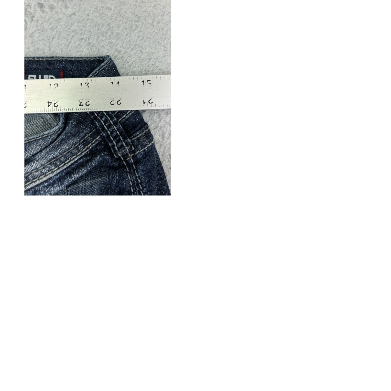 Silver Jeans Co. VINTAGE Silver Jeans Pants Womens 29 Denim Capri Blue Cotton Embroidered Logo 5-Pocket Inseam 24 Machine Washable Regular Stretch Size 29" - 10 Thumbnail