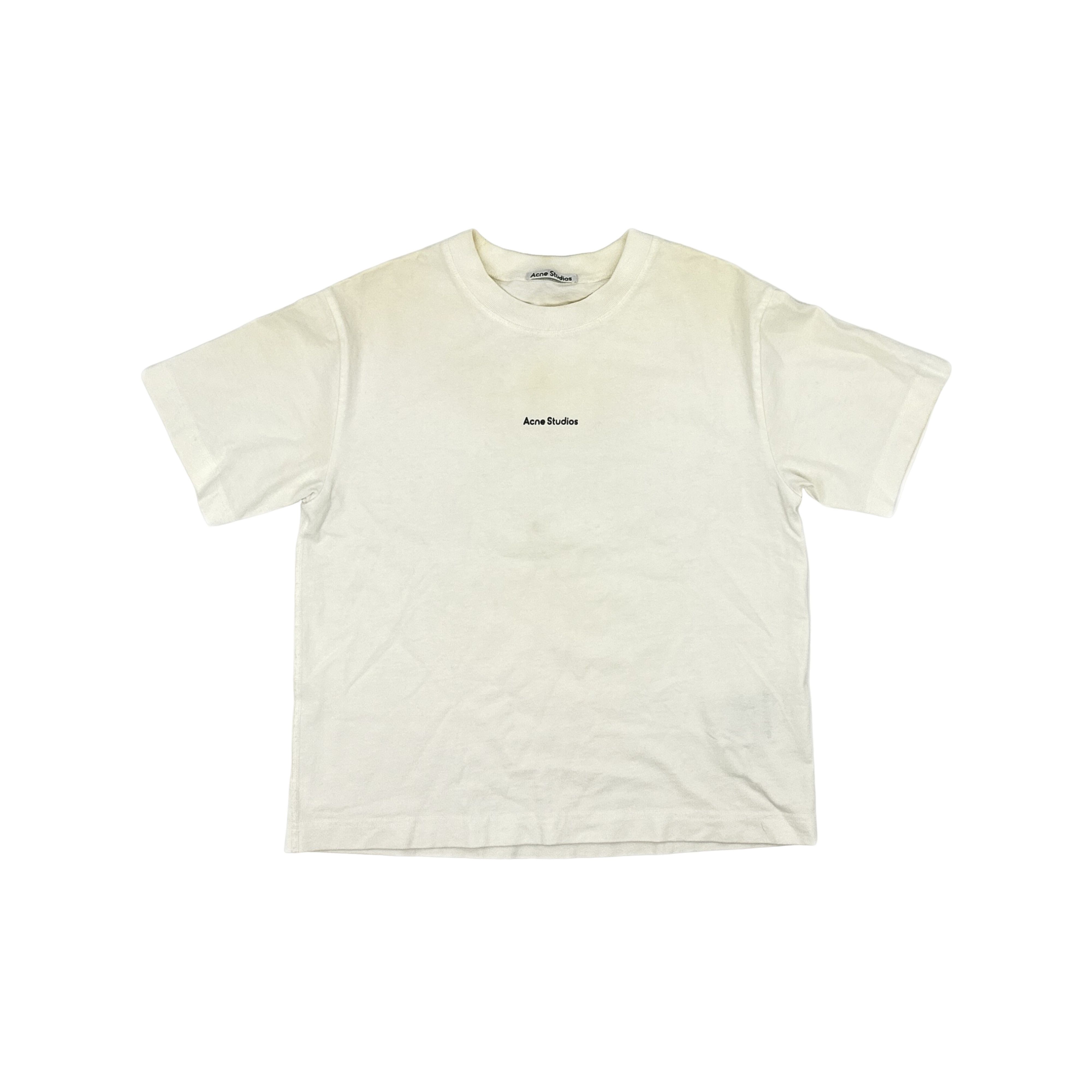 Acne Studios Acne Studios Logo Print T-Shirt XS Size XS / US 0-2 / IT 36-38 - 1 Thumbnail
