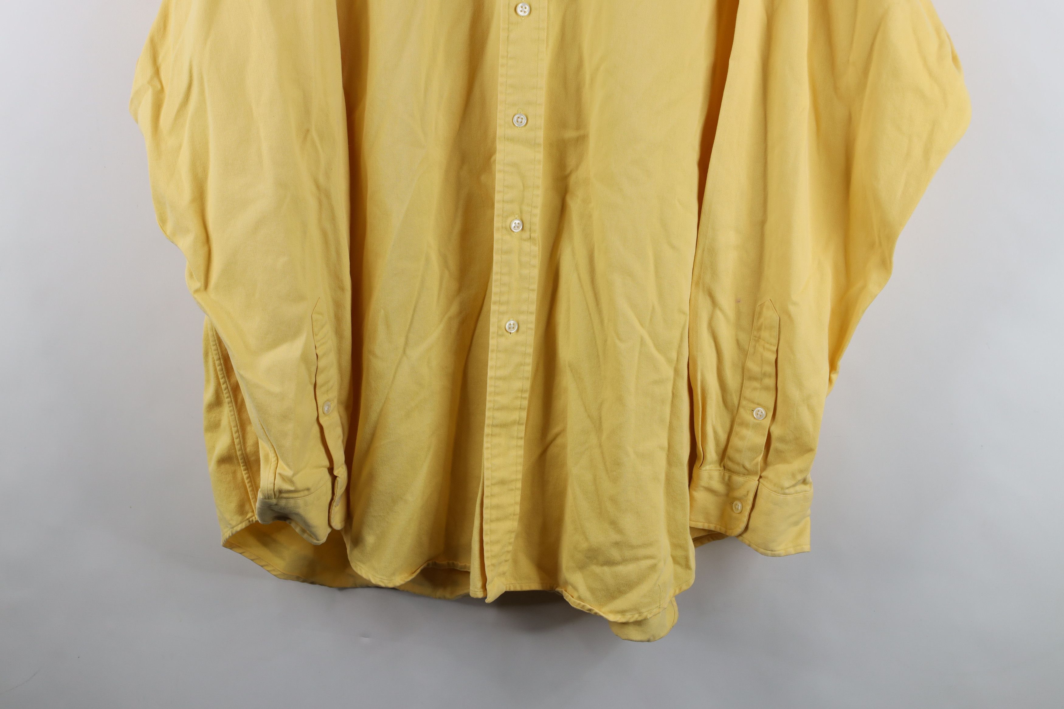 Polo Ralph Lauren Vintage 90s Ralph Lauren Cotton Collared Button Down Shirt Size US XXL / EU 58 / 5 - 3 Thumbnail
